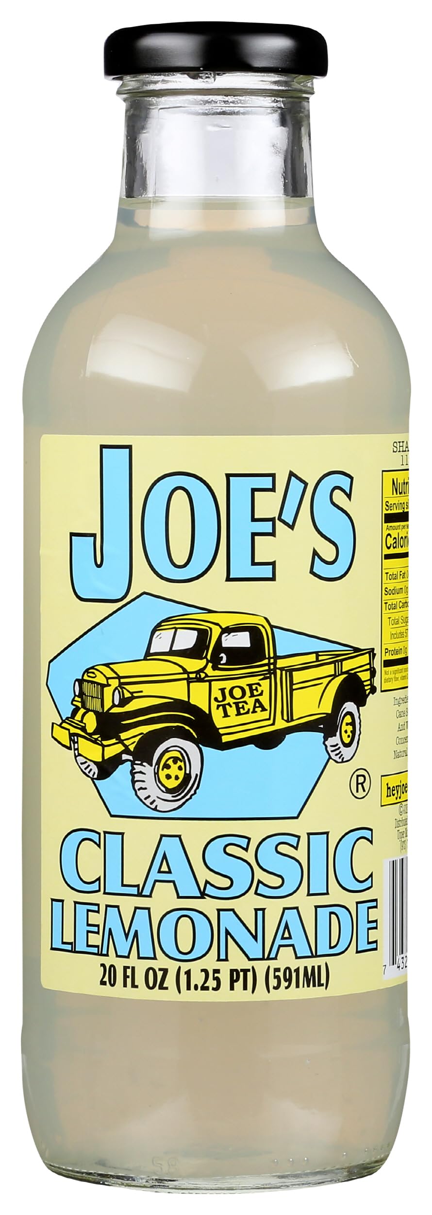 Joe Tea, Tea Lemonade Classic, 20 Fl Oz
