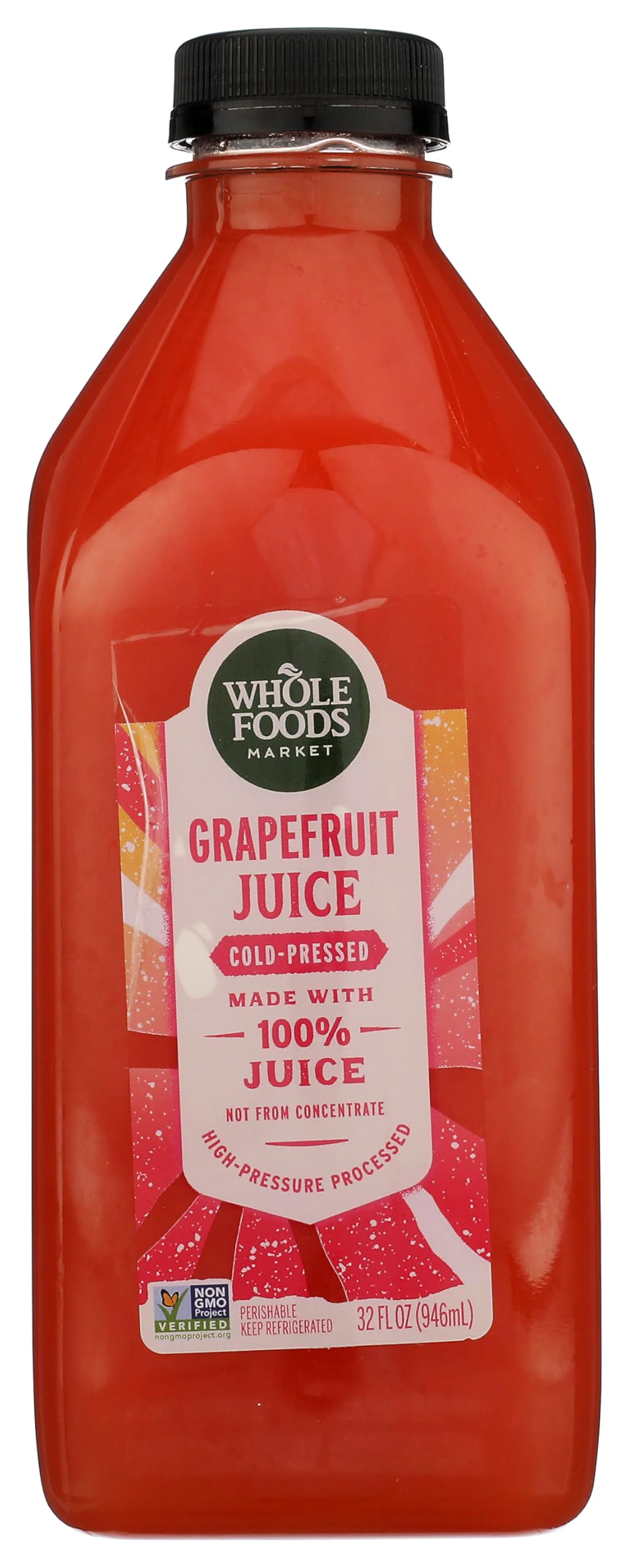 Whole Foods Market Grapefruit Juice, 32 FZ