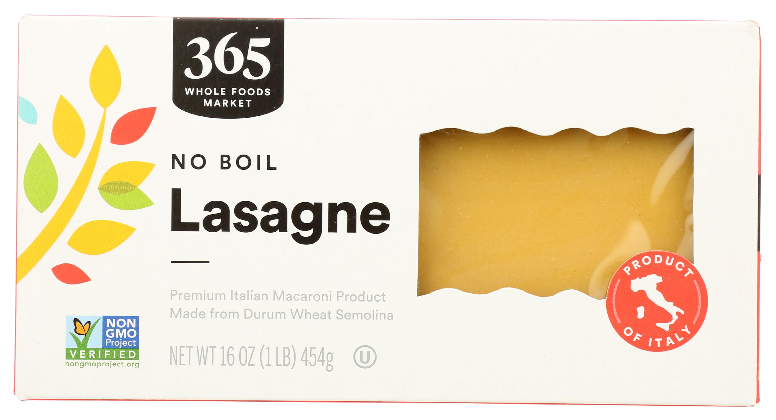 365 by Whole Foods Market No Boil Lasagne, 16 OZ