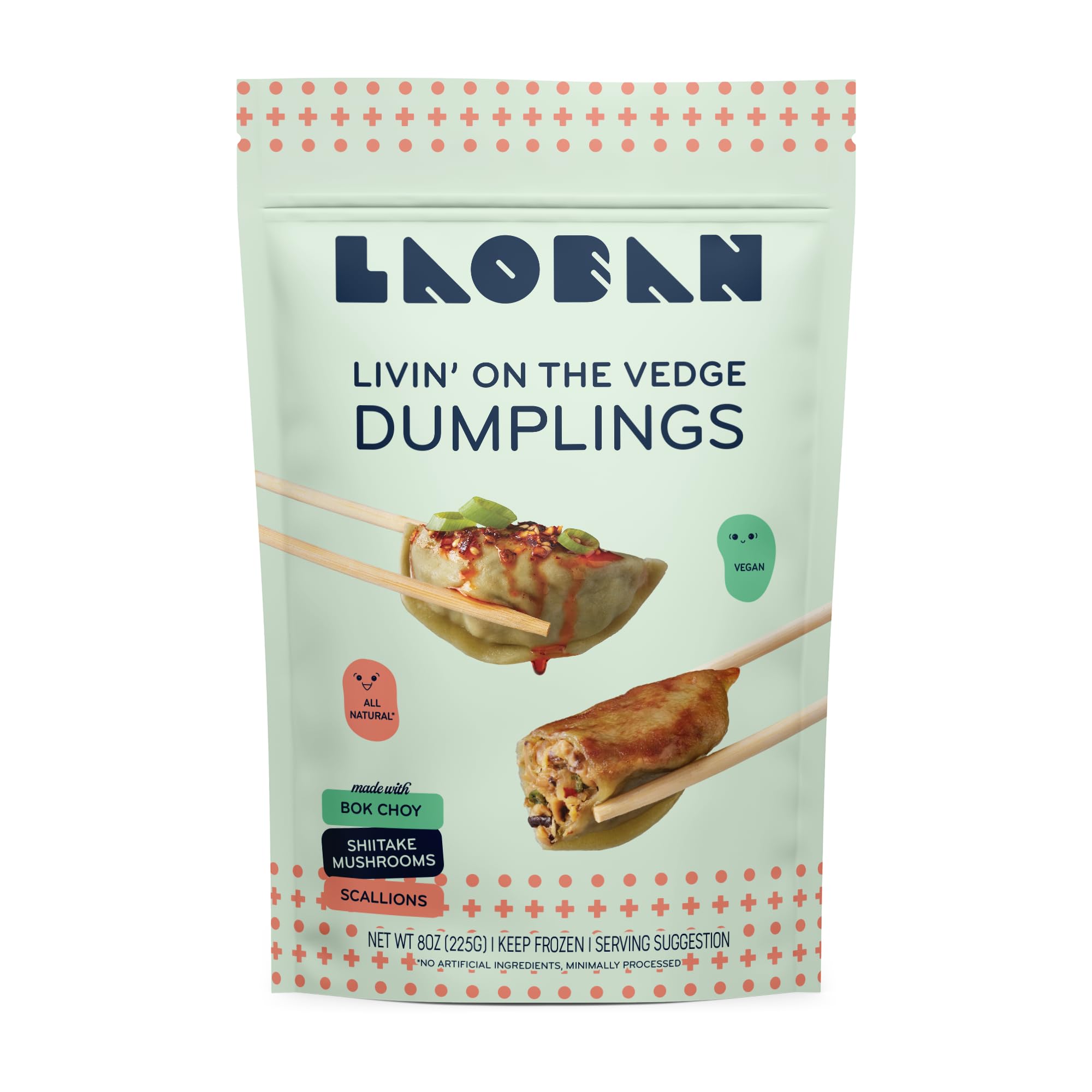 Frozen, Dumplings Livin On The Vedge, 8 Ounce