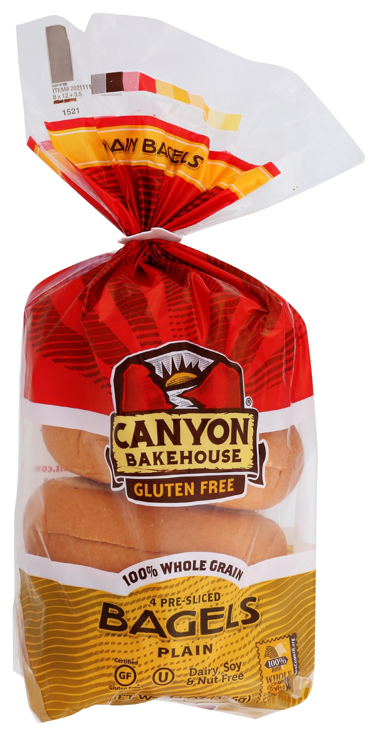 Plain Bagels, 14 oz (frozen)