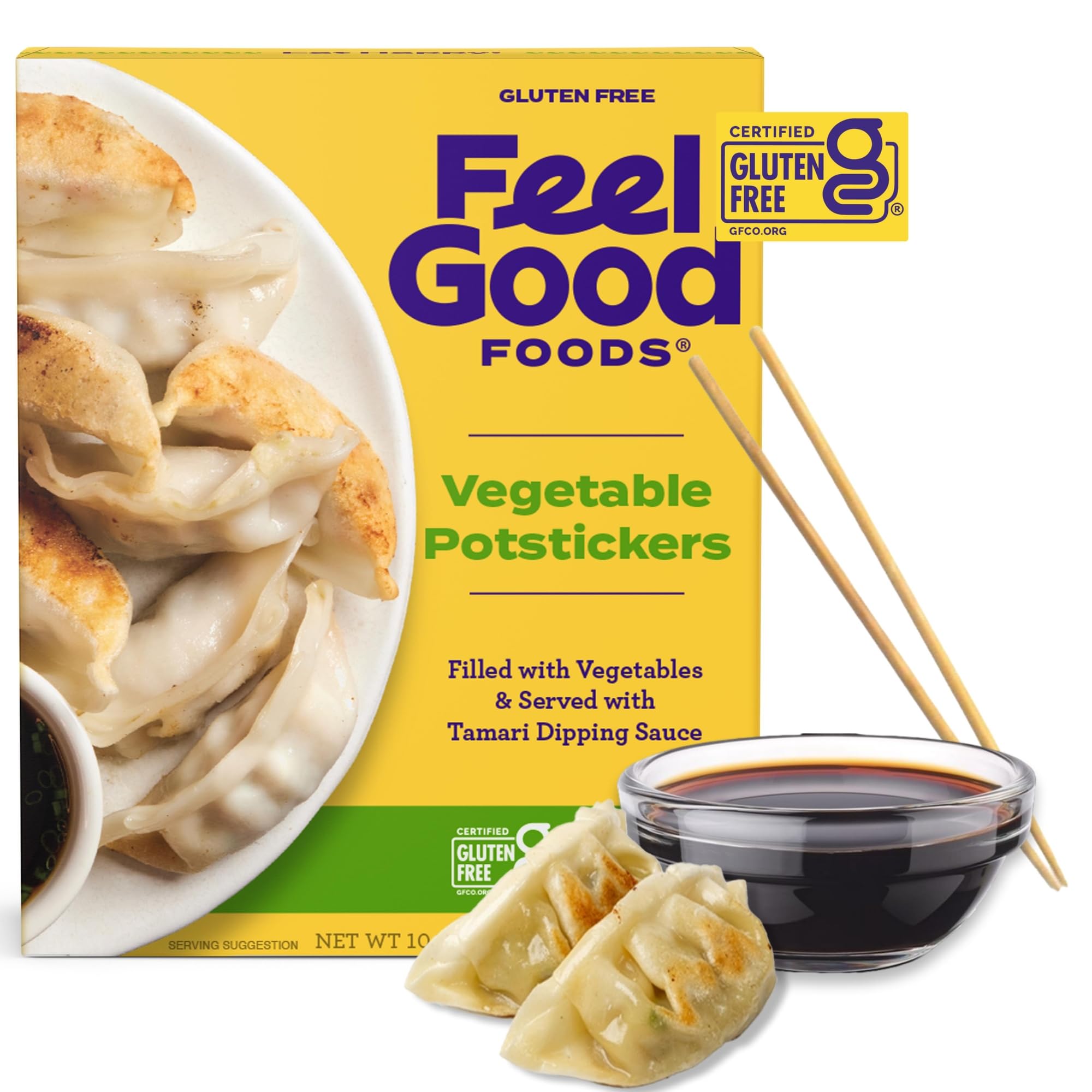 Dumplings Vegetable Gluten-Free, 10 Ounce