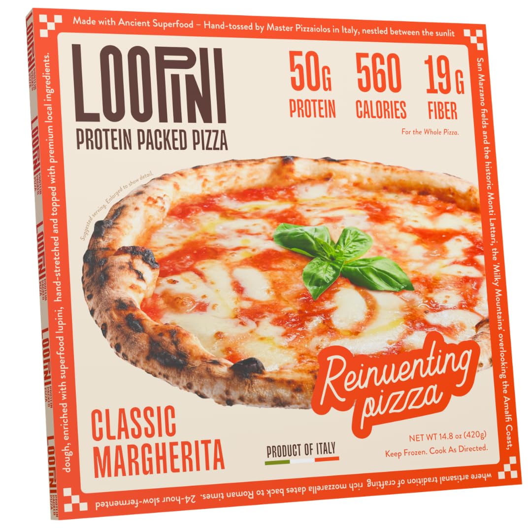 Loopini Classic Margherita Pizza, 14.8 OZ