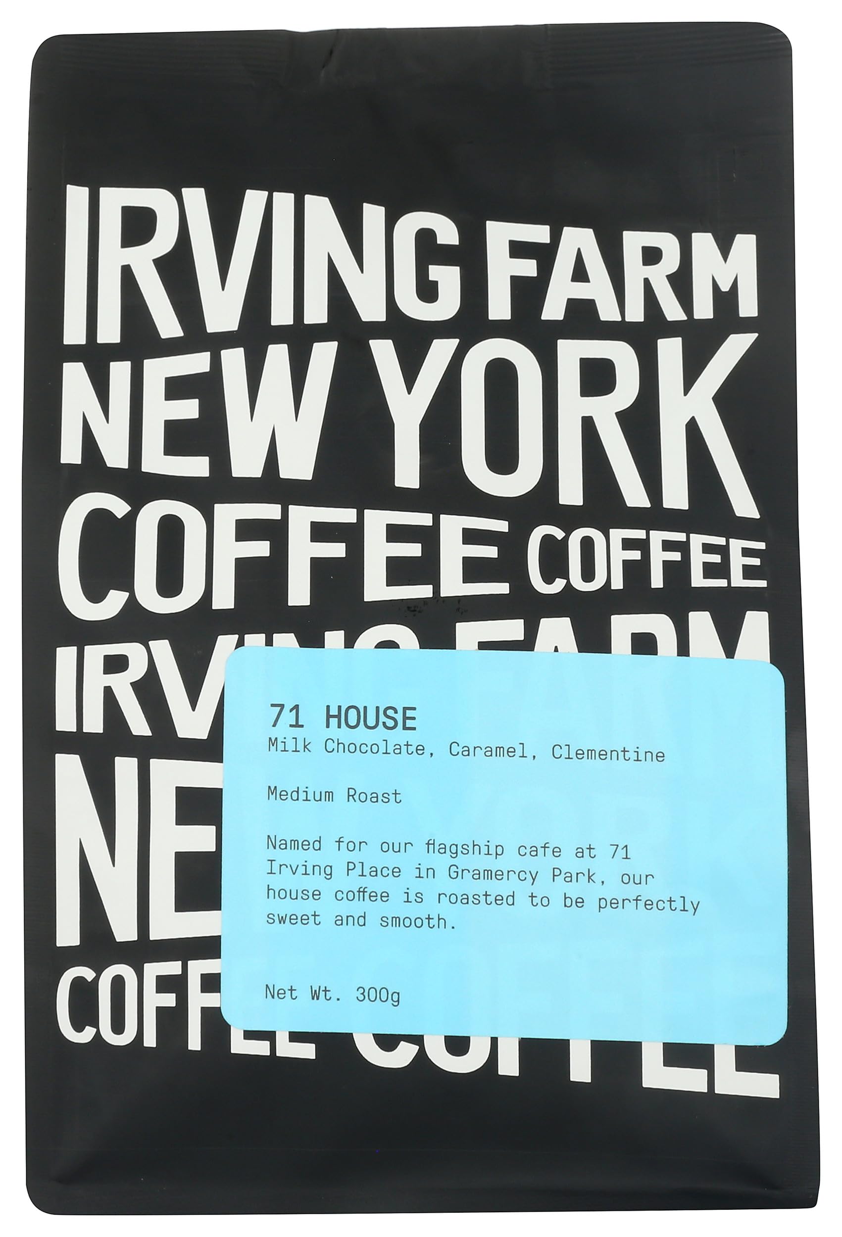 Coffee 71 Irving Farm Blend, 12 Ounce | Fresh roasted coffee beans in NY | Milk Chocolate, Caramel & Clementine | Classic, smooth medium roast coffee