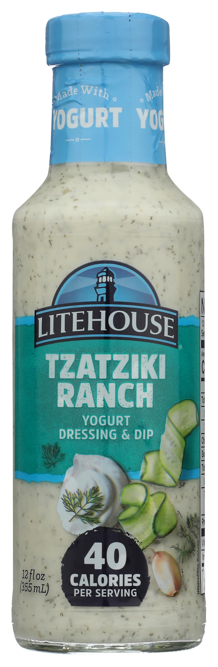 Litehouse Tzatziki Ranch Yogurt Dressing, 12 FZ