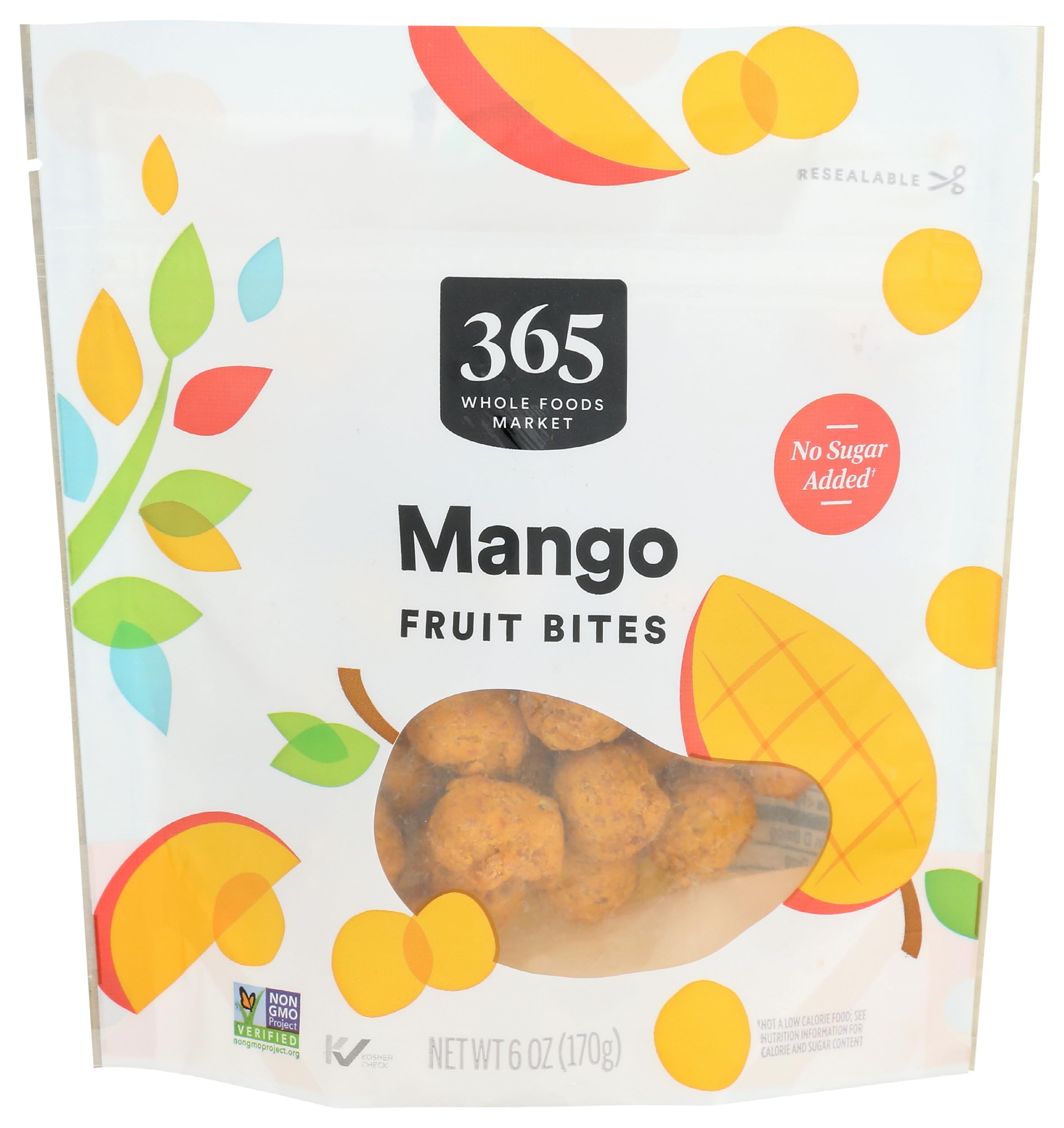 365 by Whole Foods Market Mango Fruit Bites, 6 Ounce