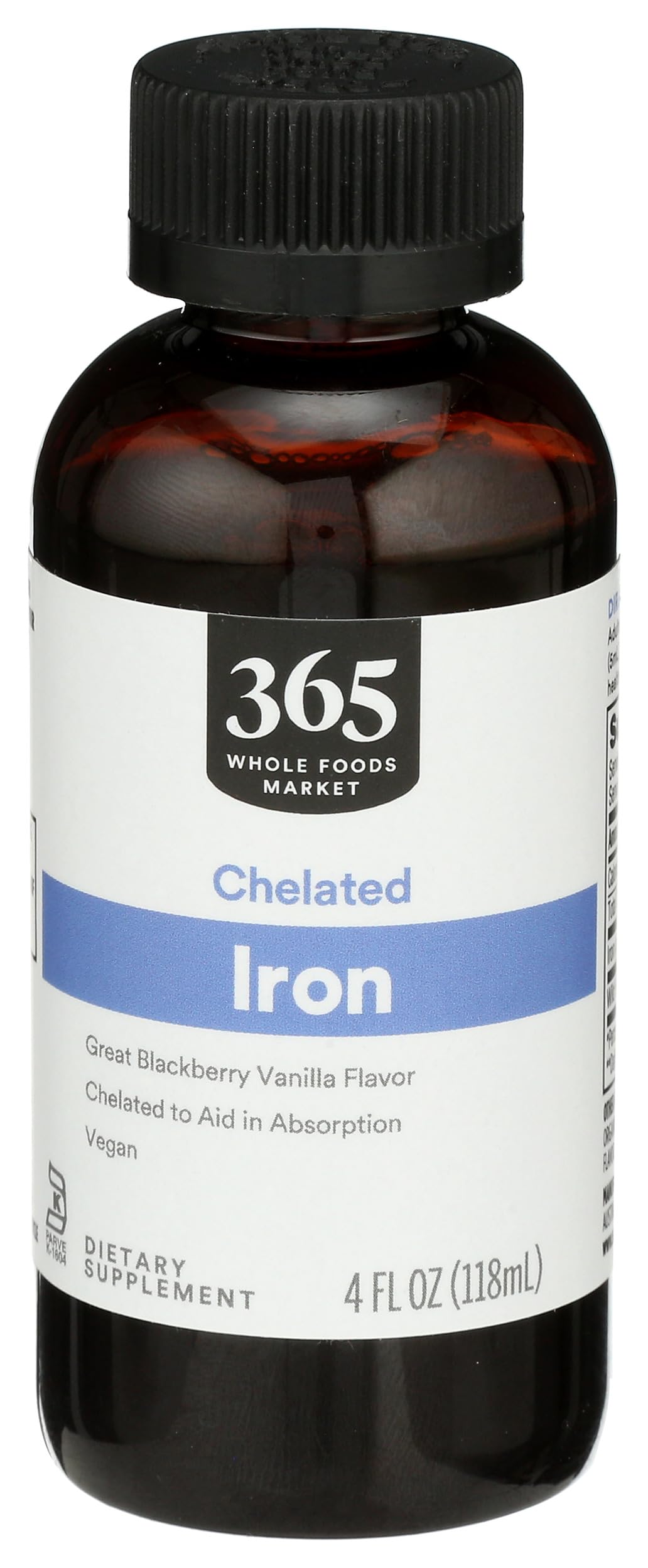 Liquid Iron - Blackberry Vanilla Flavor, 4 OZ