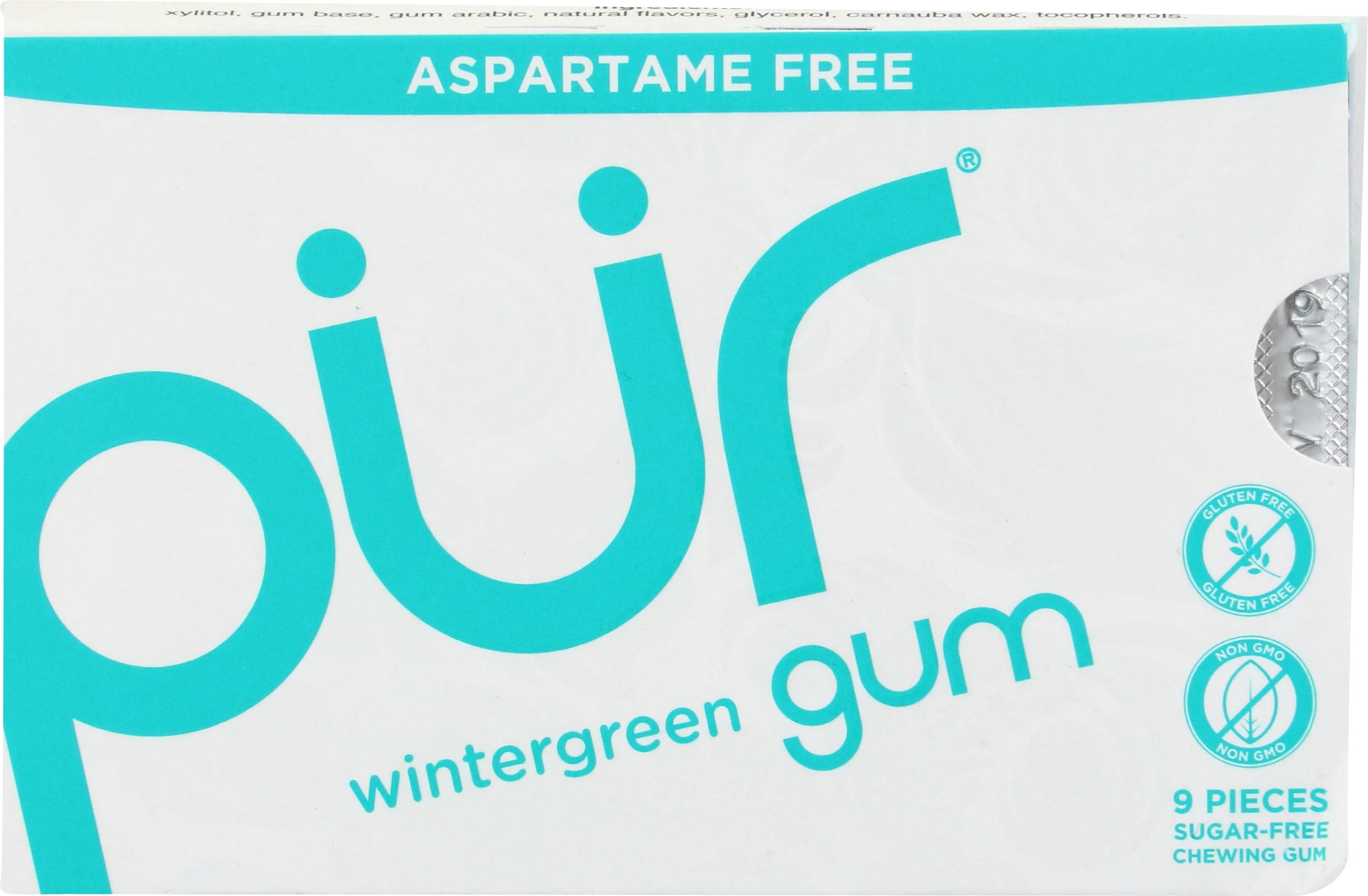 PUR Gum - 9pc Blister - Wintergreen