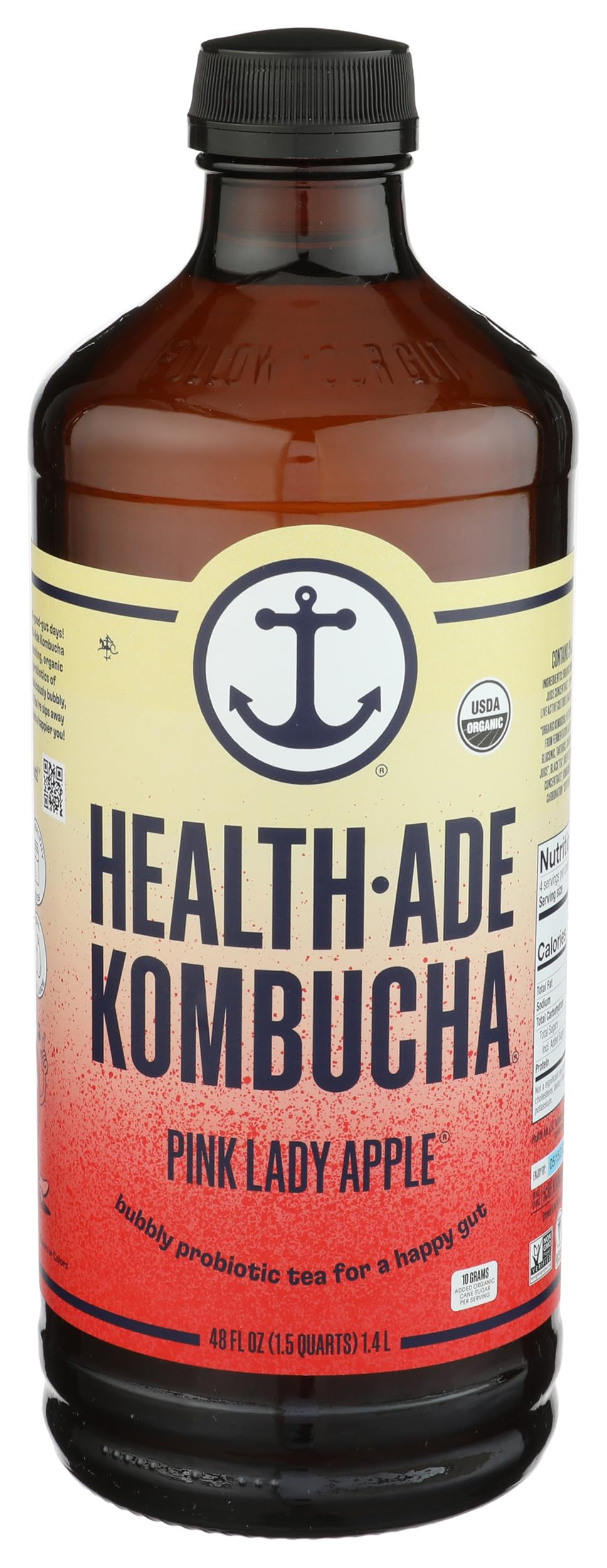 Pink Lady Apple Kombucha, 48 Ounce