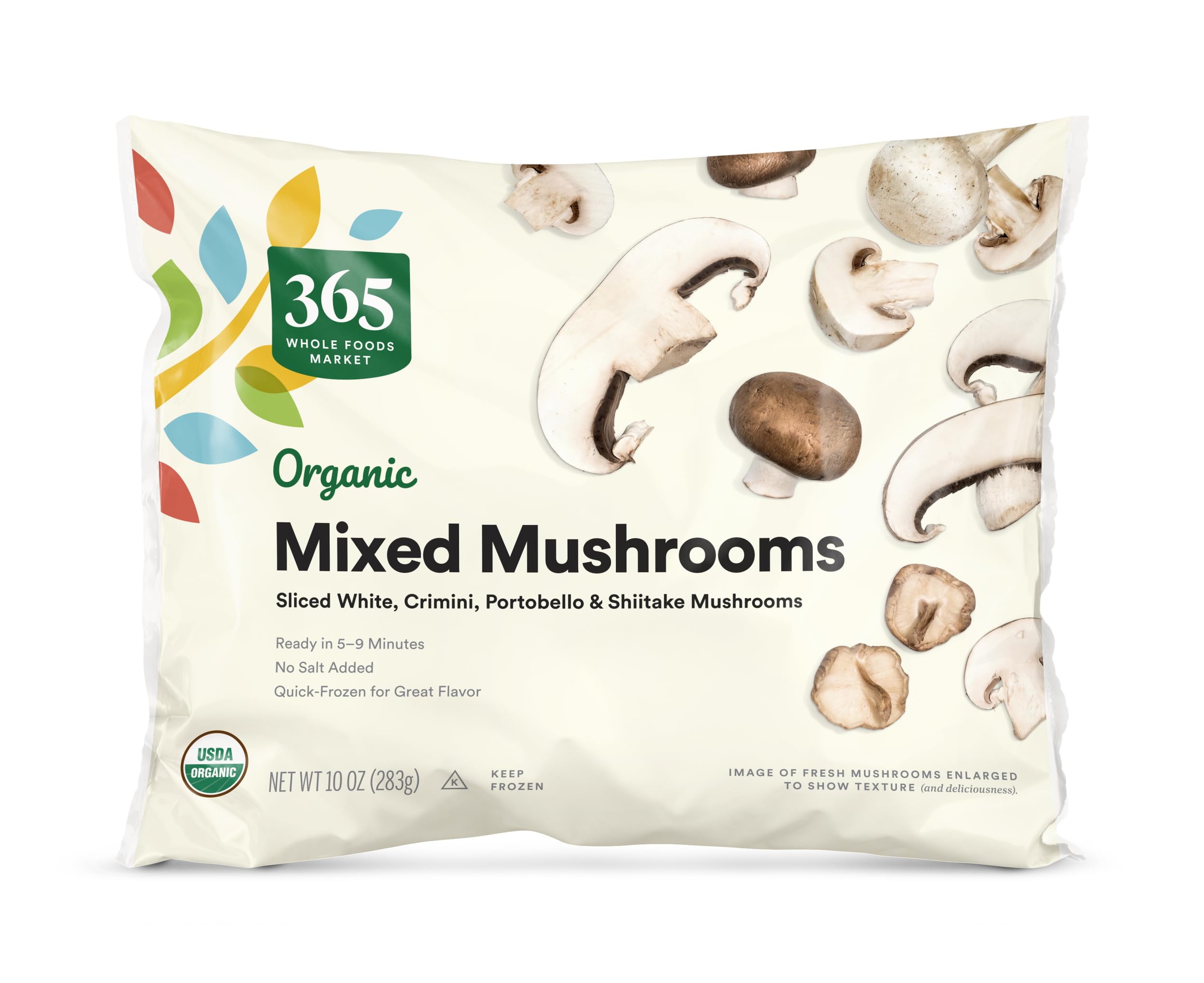 Organic Mixed Mushrooms, 10 oz, (Frozen)