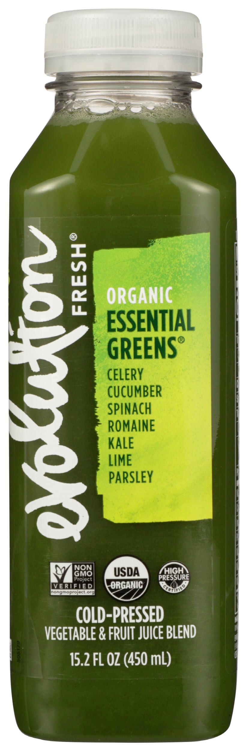 Evolution Fresh , Essential Greens With Lime Juice, 15.2 Oz