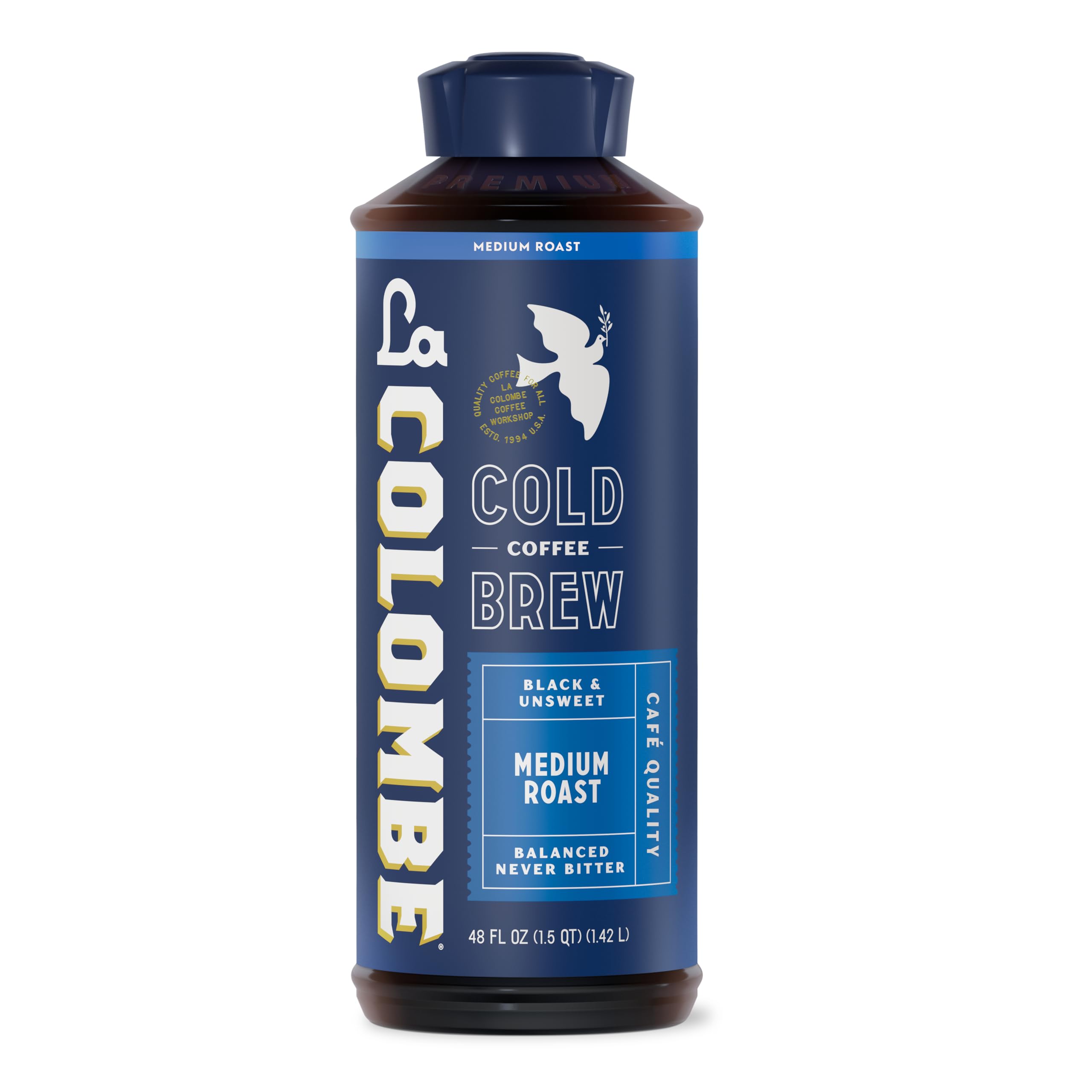 La Colombe Medium Roast Cold Brew Coffee, 48 FZ