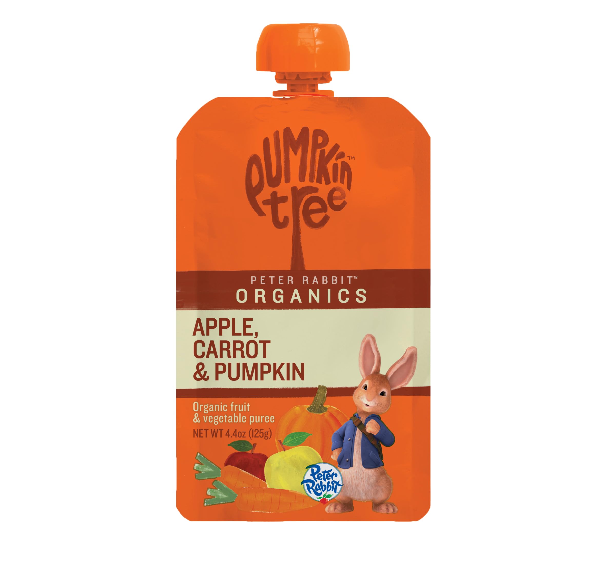 Peter Rabbit Organics Baby Pumpkin Carrot Apple O, 4.40 oz