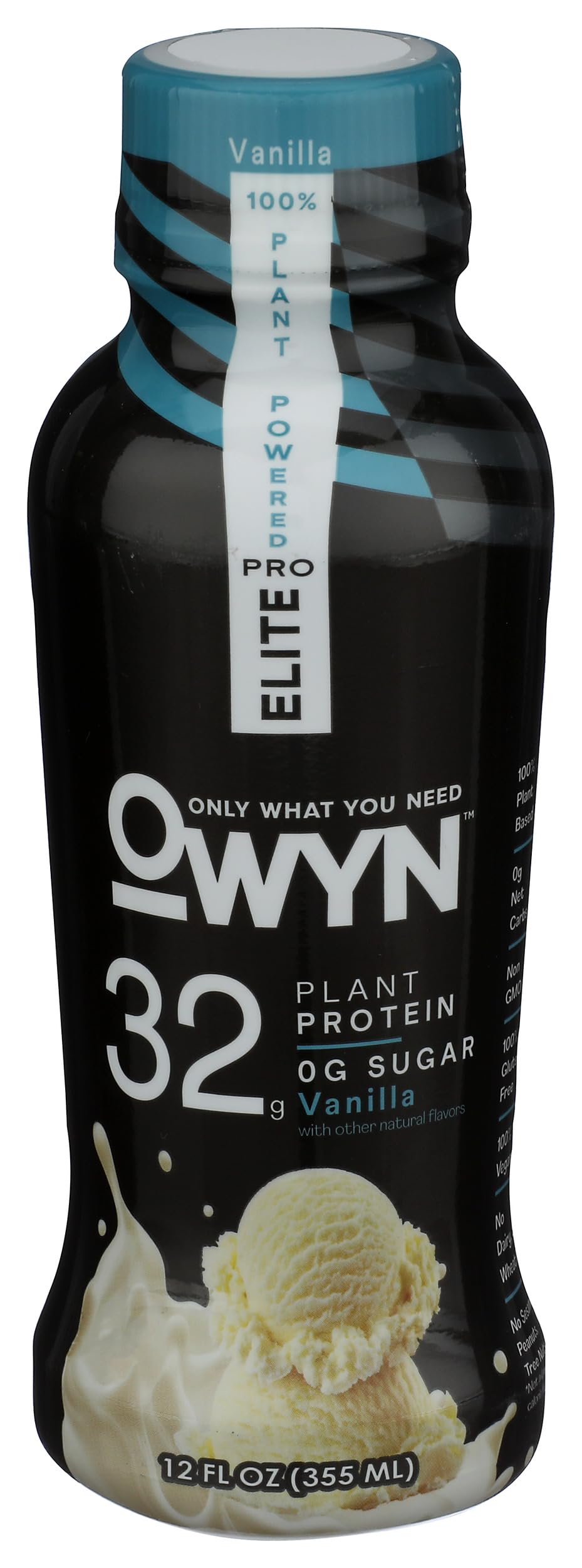 Owyn Vanilla Pro Elite Plant Protein Shake, 12 FZ