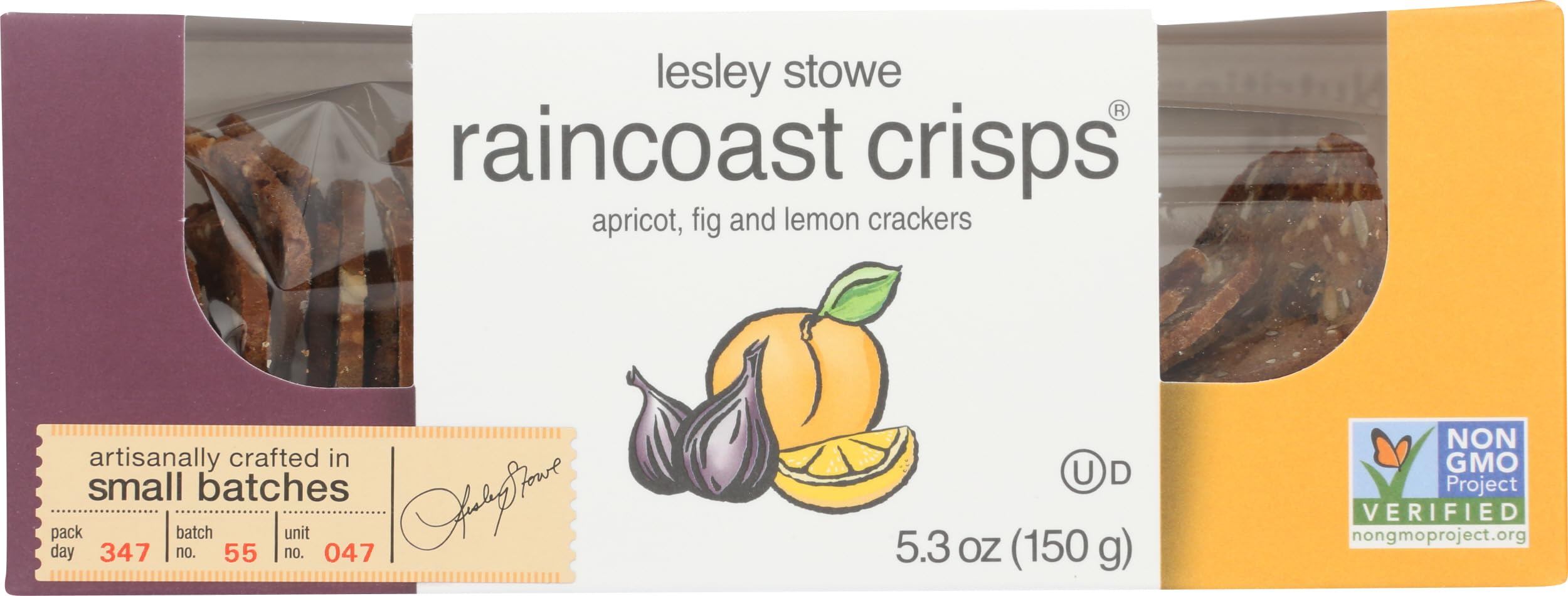 Crisp Apricot Lemon Fig, 5.3 Ounce