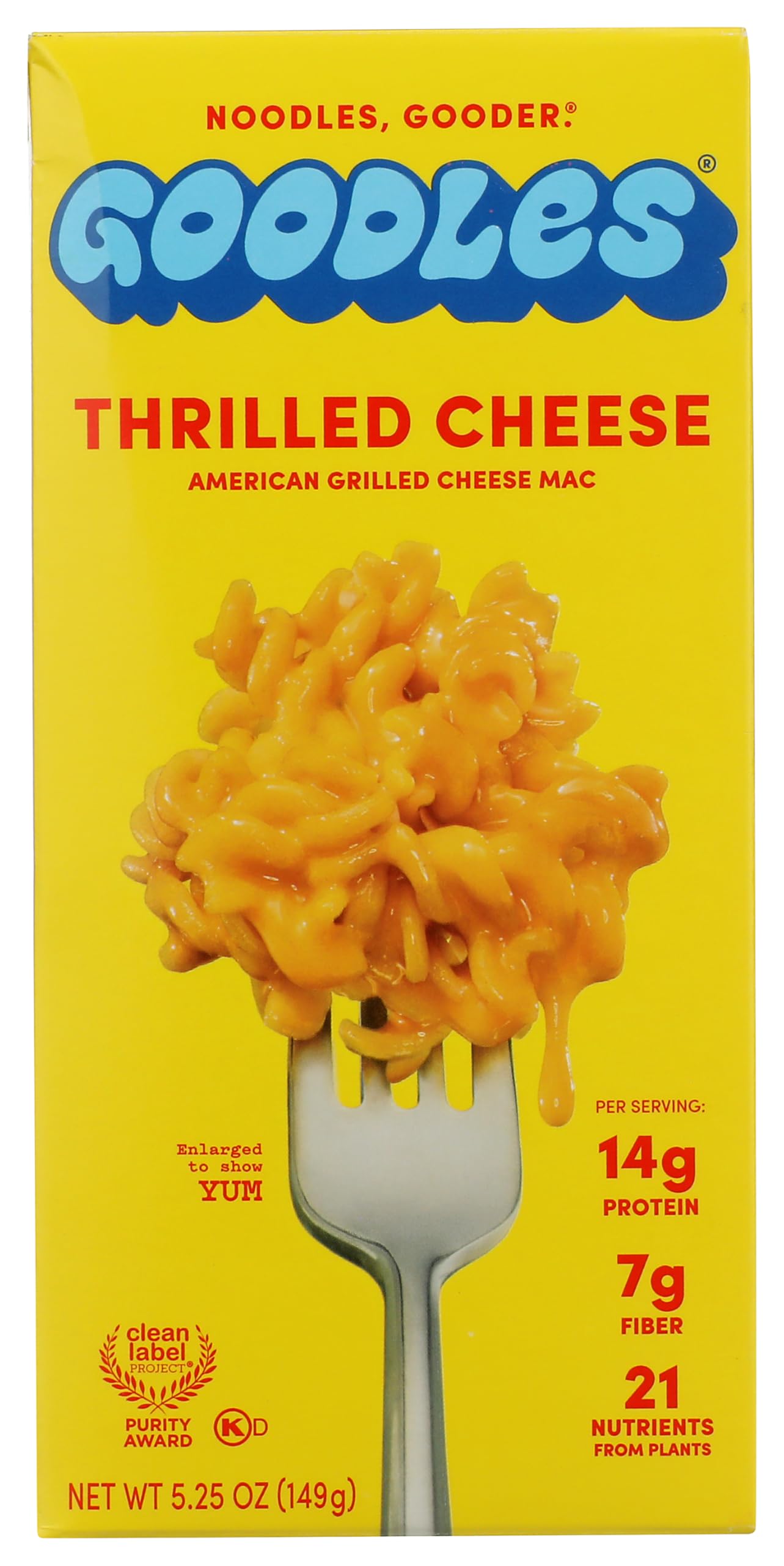 Goodles Mac And Cheese Thrilled Cheese, 6 Ounce