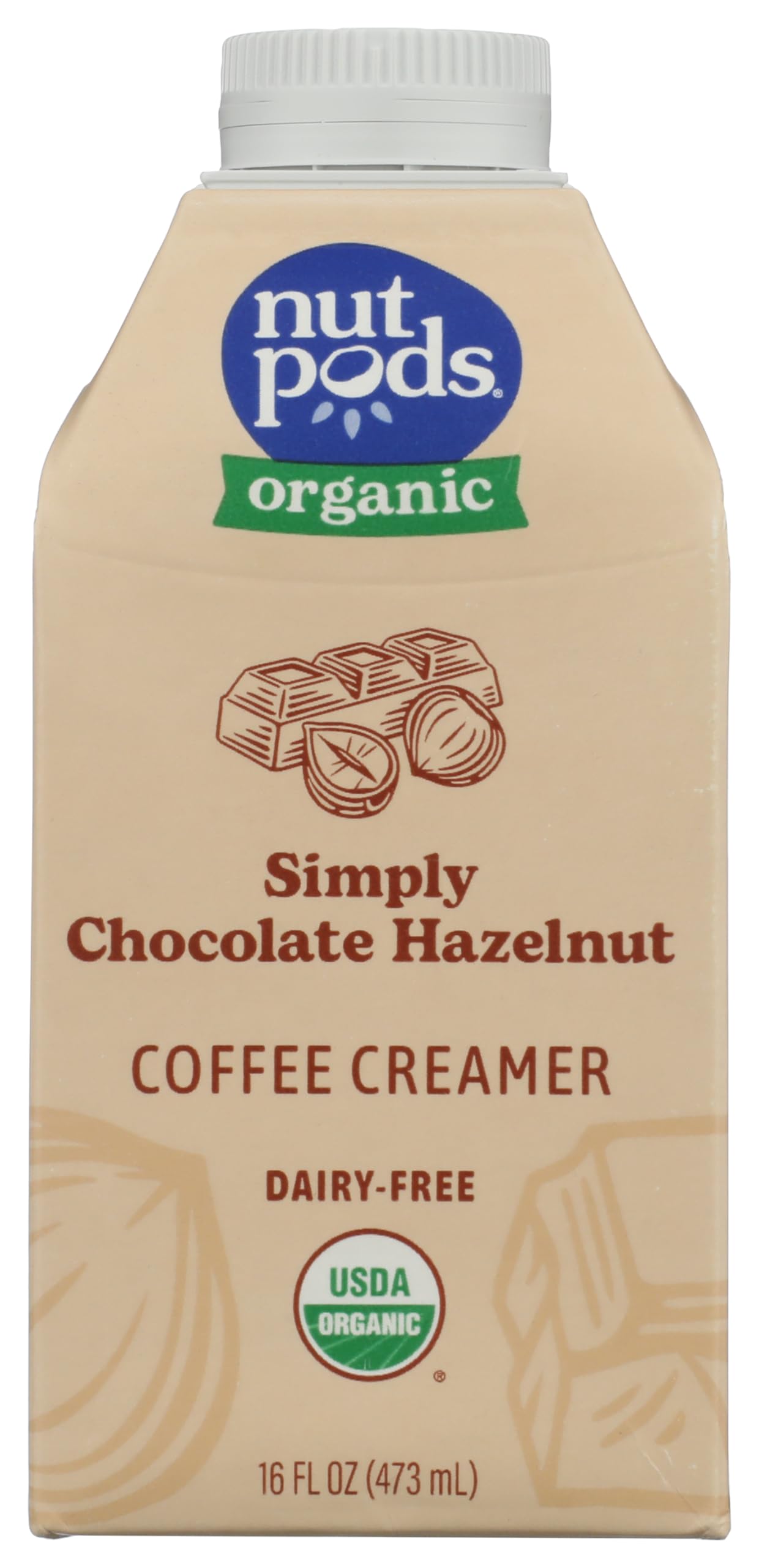 Nutpods Organic Choc Hazelnut Creamer, 16 FZ