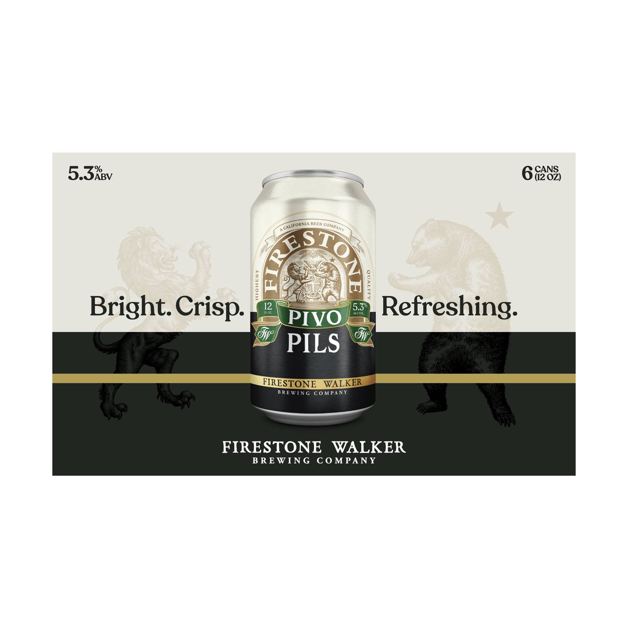 Pilsner Pivo, 6pk, 12 Fl Oz Cans