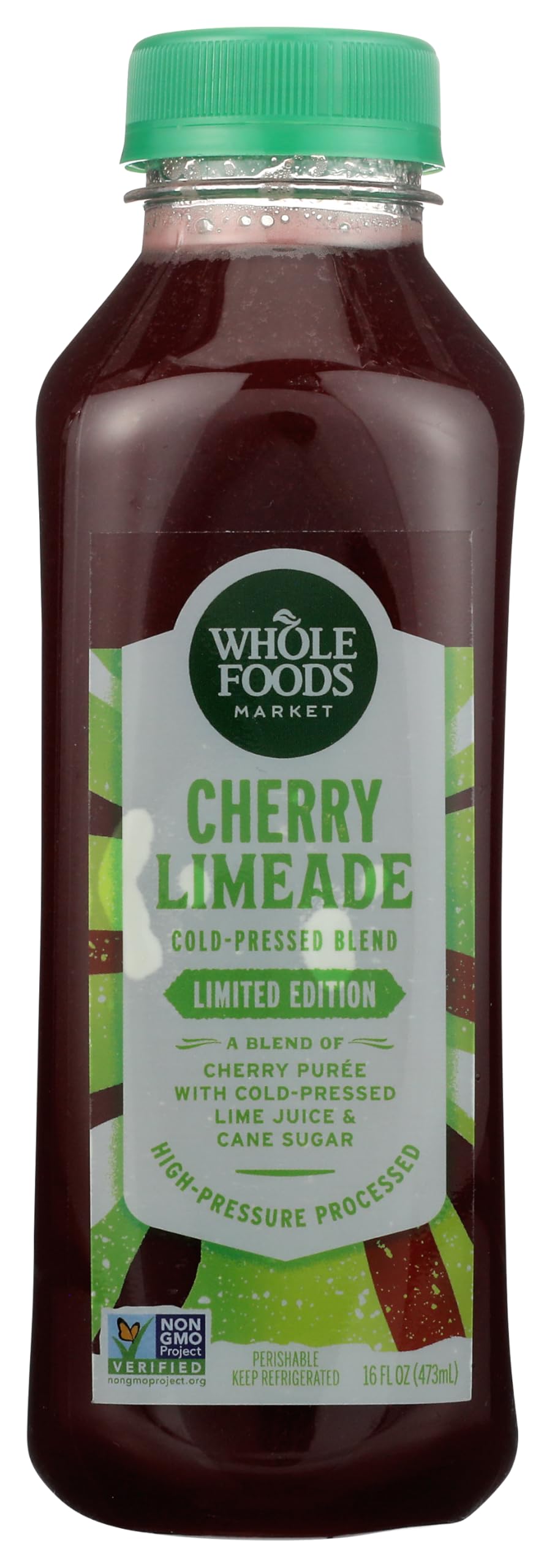 WHOLE FOODS MARKET Cherry Limeade, 16 FZ