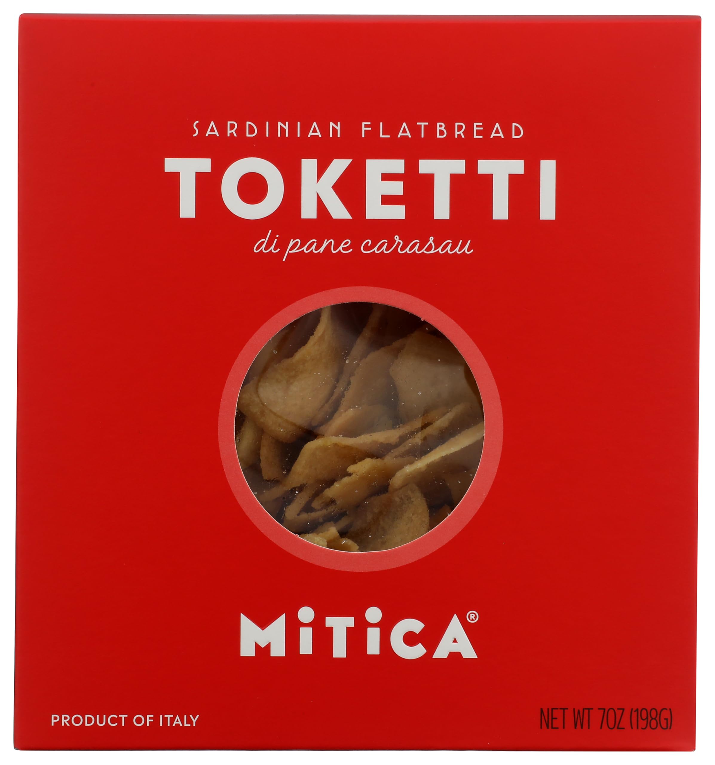 Mitica Toketti Di Pane Carasau, 7 Ounce