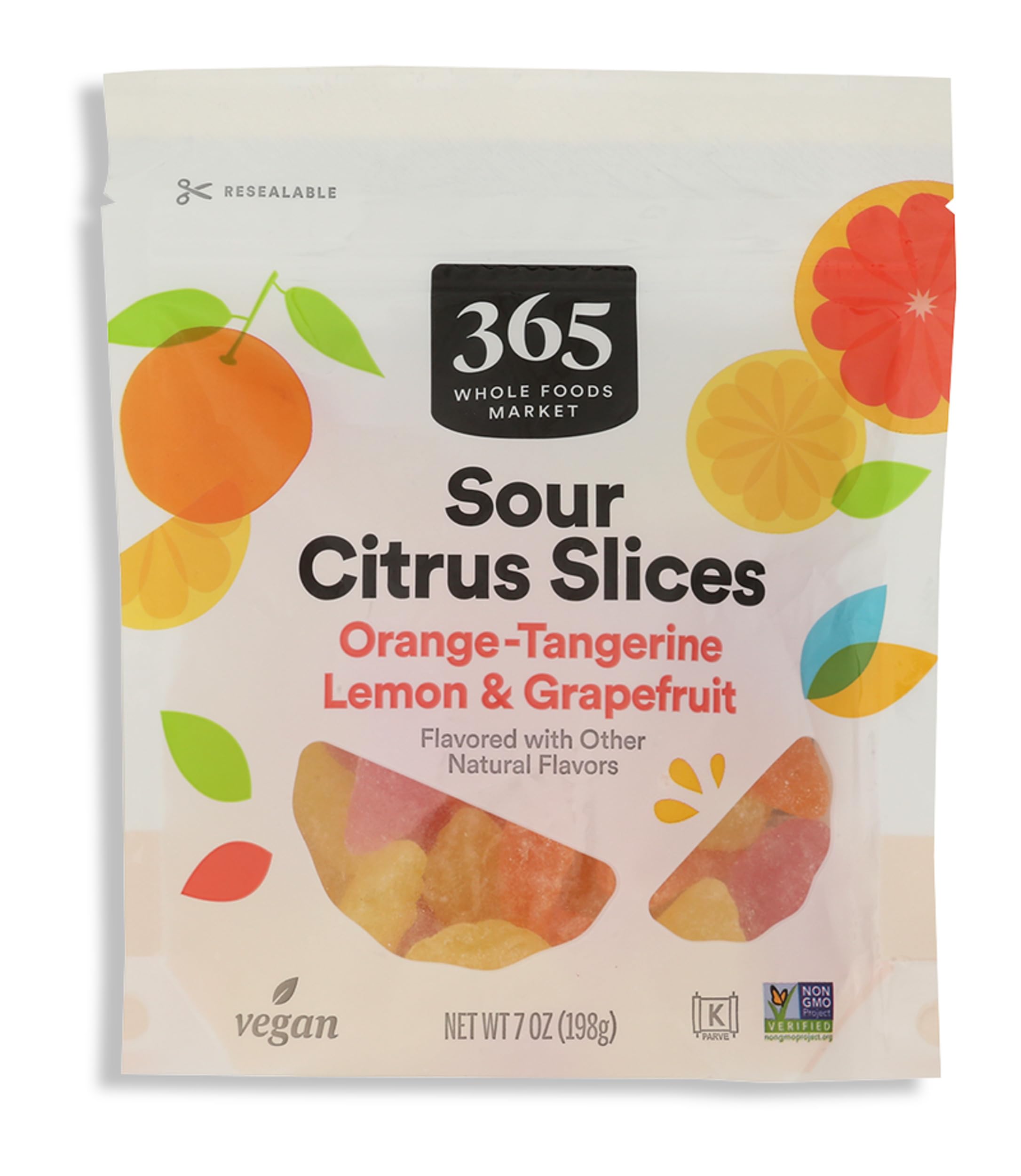 365 By Whole Foods Market, Sour Gummy Citrus Slices, 7 Ounce