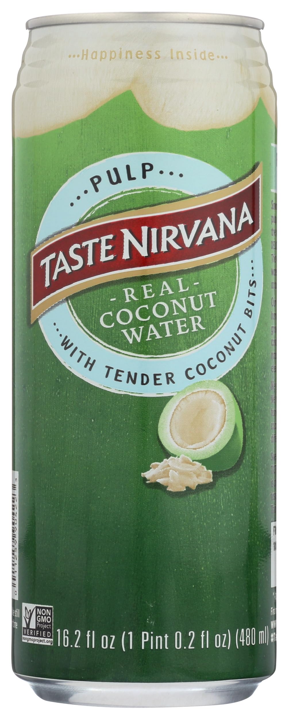 Coconut Water Pulp Can, 16.2 Fl Oz