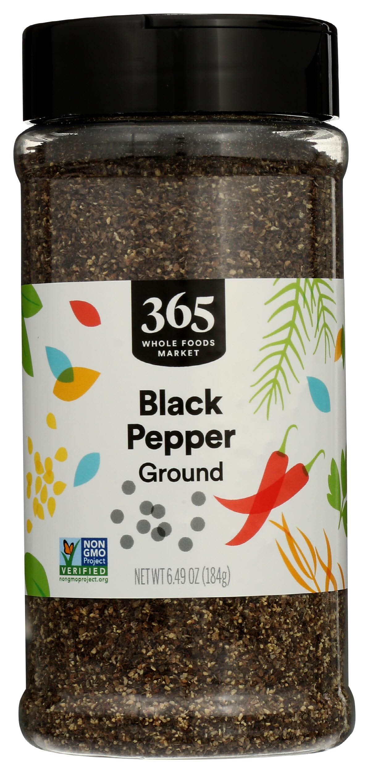 Medium Grind Black Pepper, 6.49 Ounce
