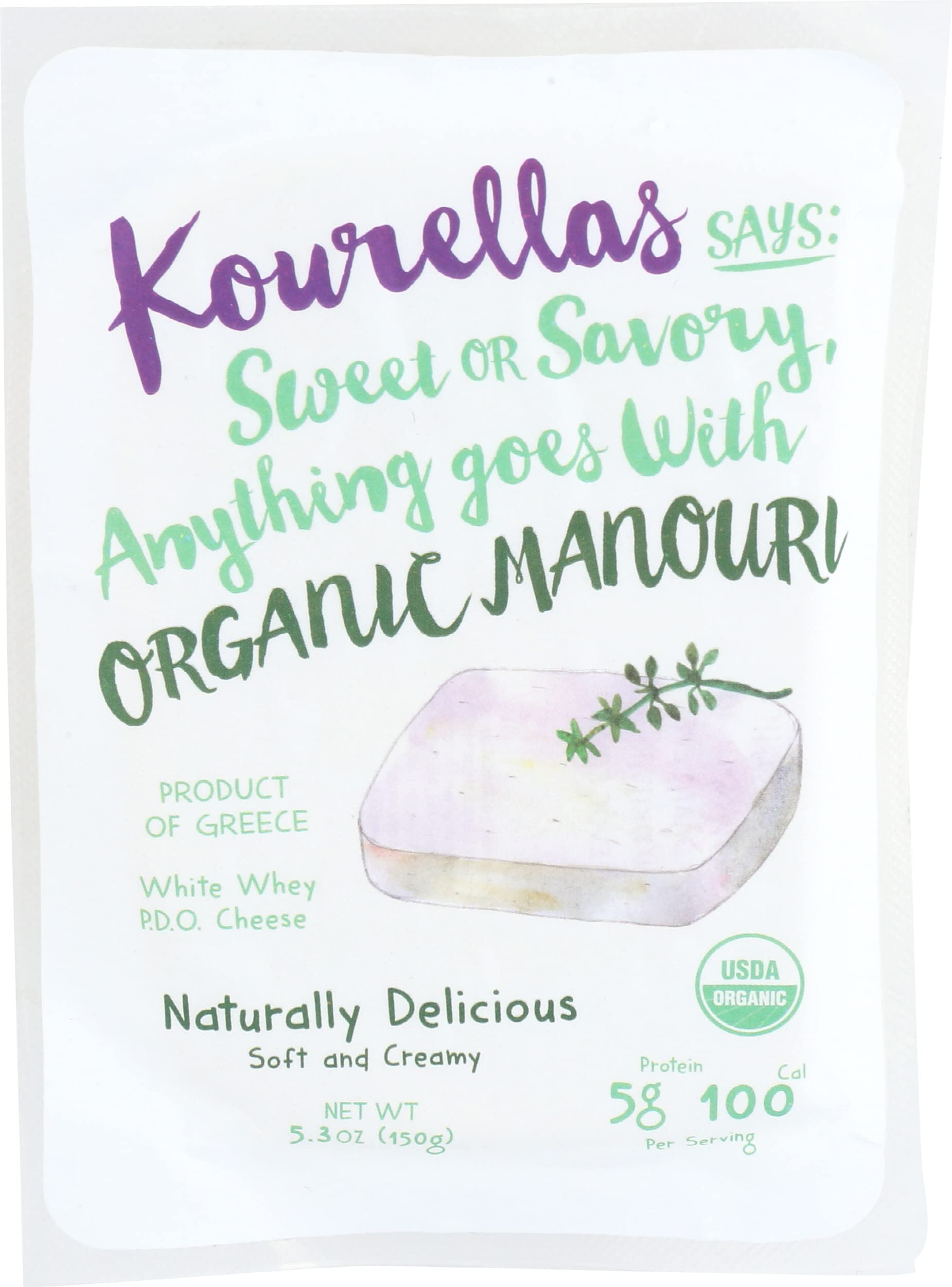 Kourellas, Manouri PDO Organic, 5.3 Ounce