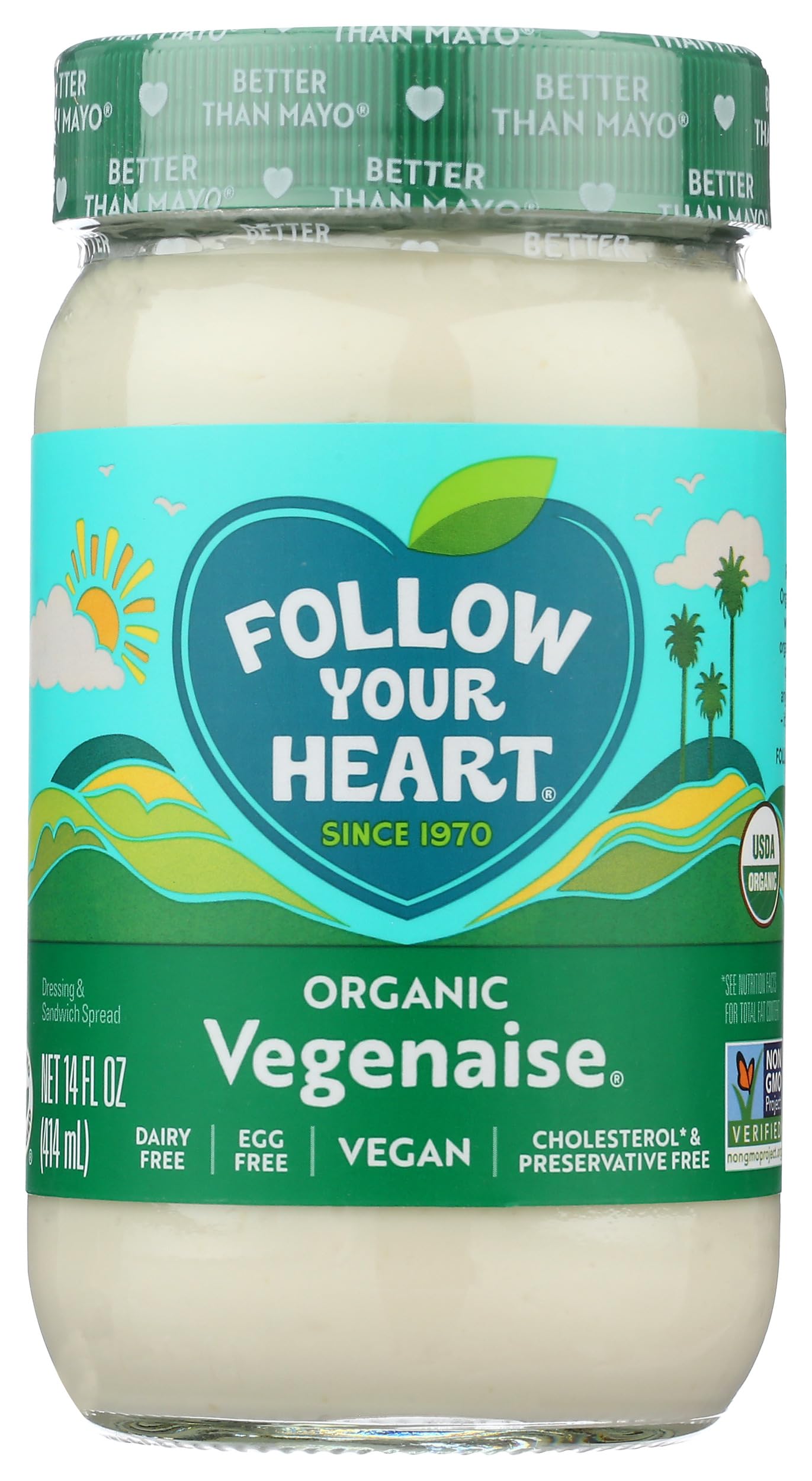 Follow Your Heart Vegenaise Organic, 16 Ounce