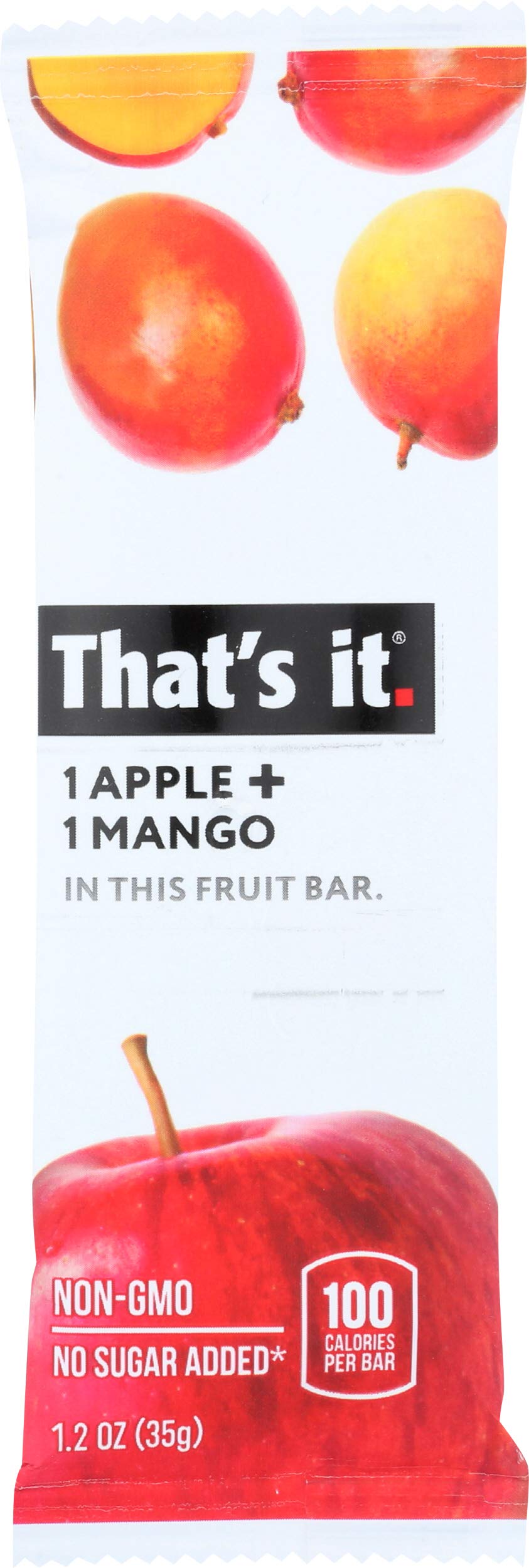 That's It Fruit Bar, Apple & Mango, 1.2 Oz