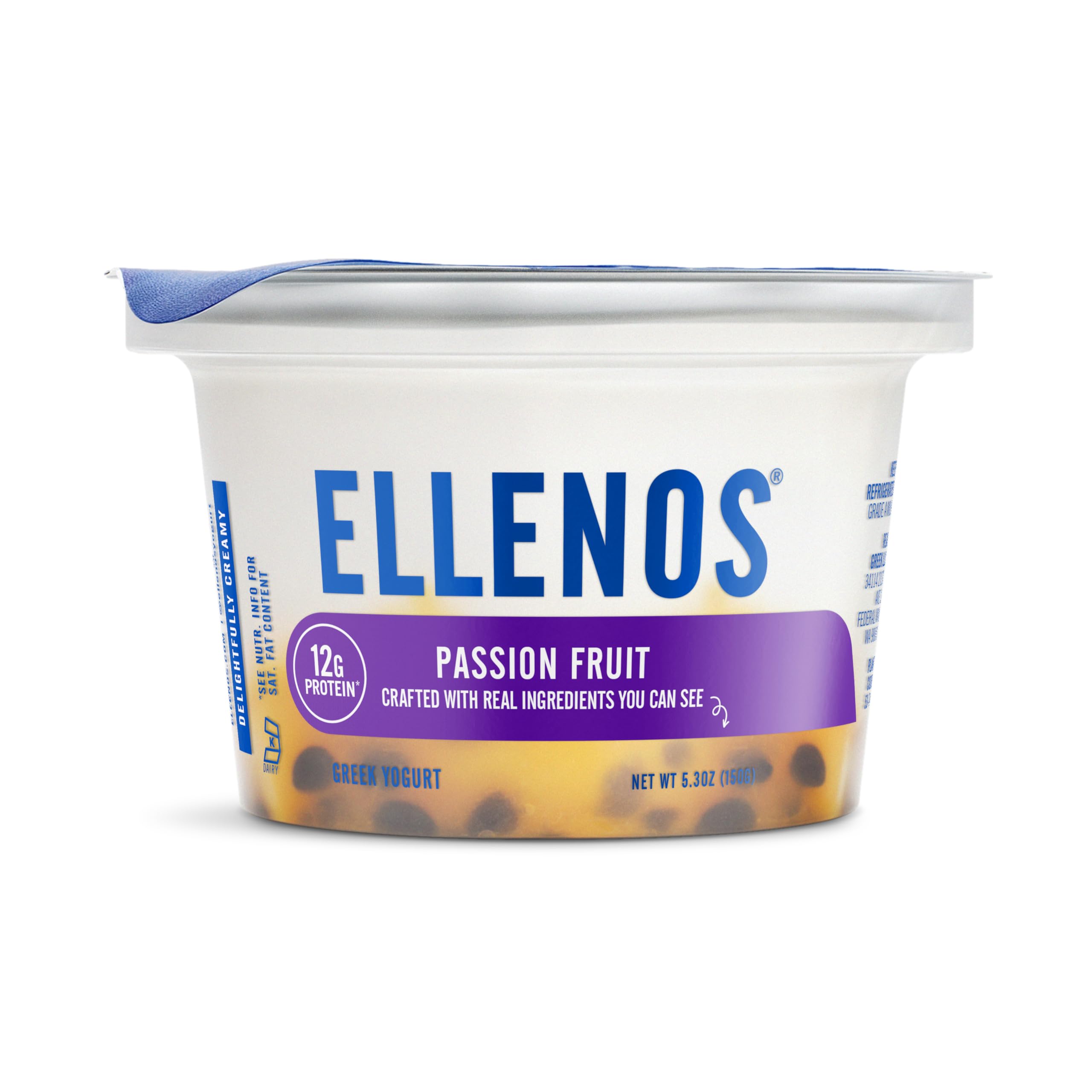 Ellenos Yogurt, Passion Fruit, 5.3 Oz