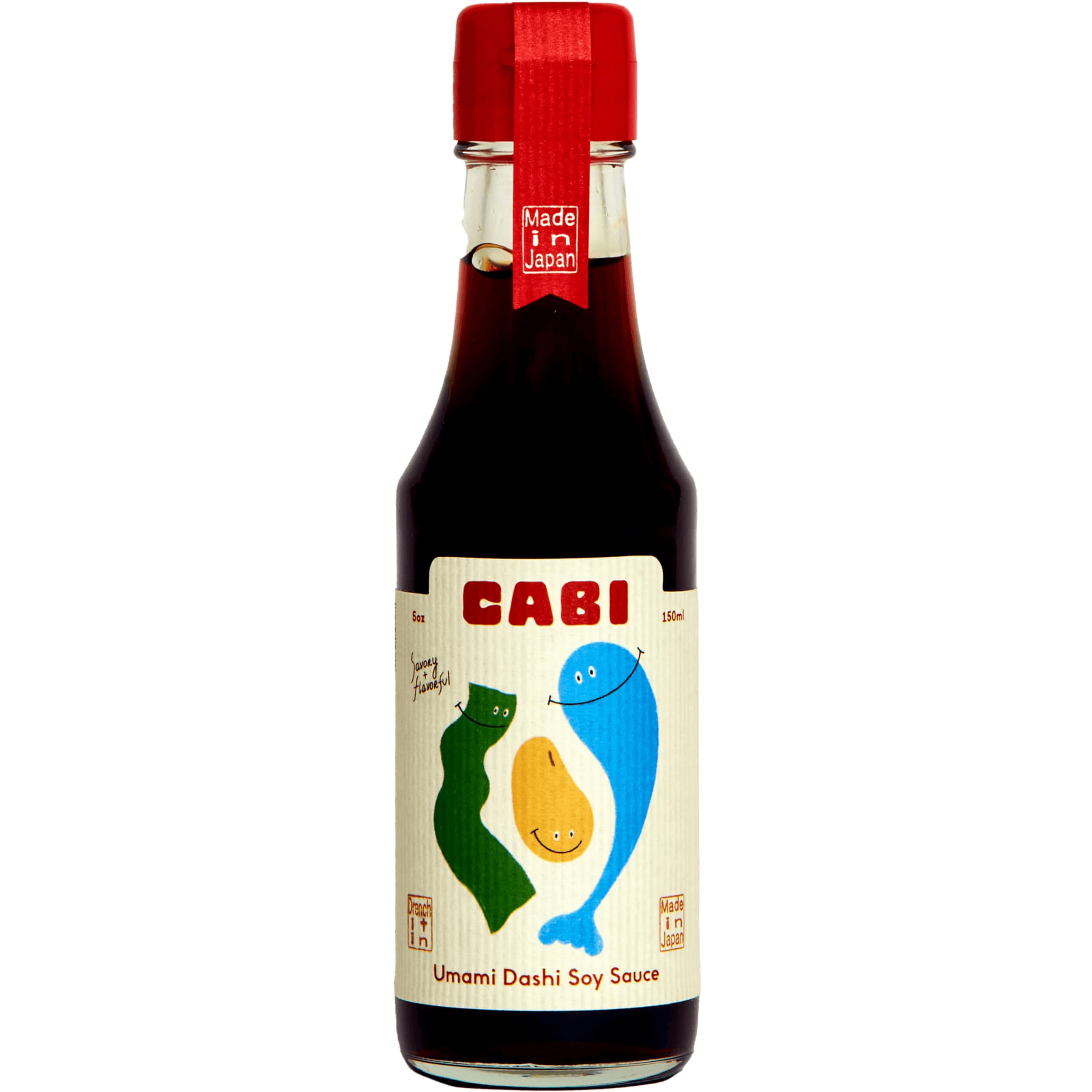Umami Dashi Soy Sauce (1 Pack) – Less Sodium, Non-GMO Savory Japanese Soy Sauce – Barrel Aged Authentic Japanese Koji Fermented Food Sauce – Versatile Broth Based All Purpose Soy Sauce Bottle Pack