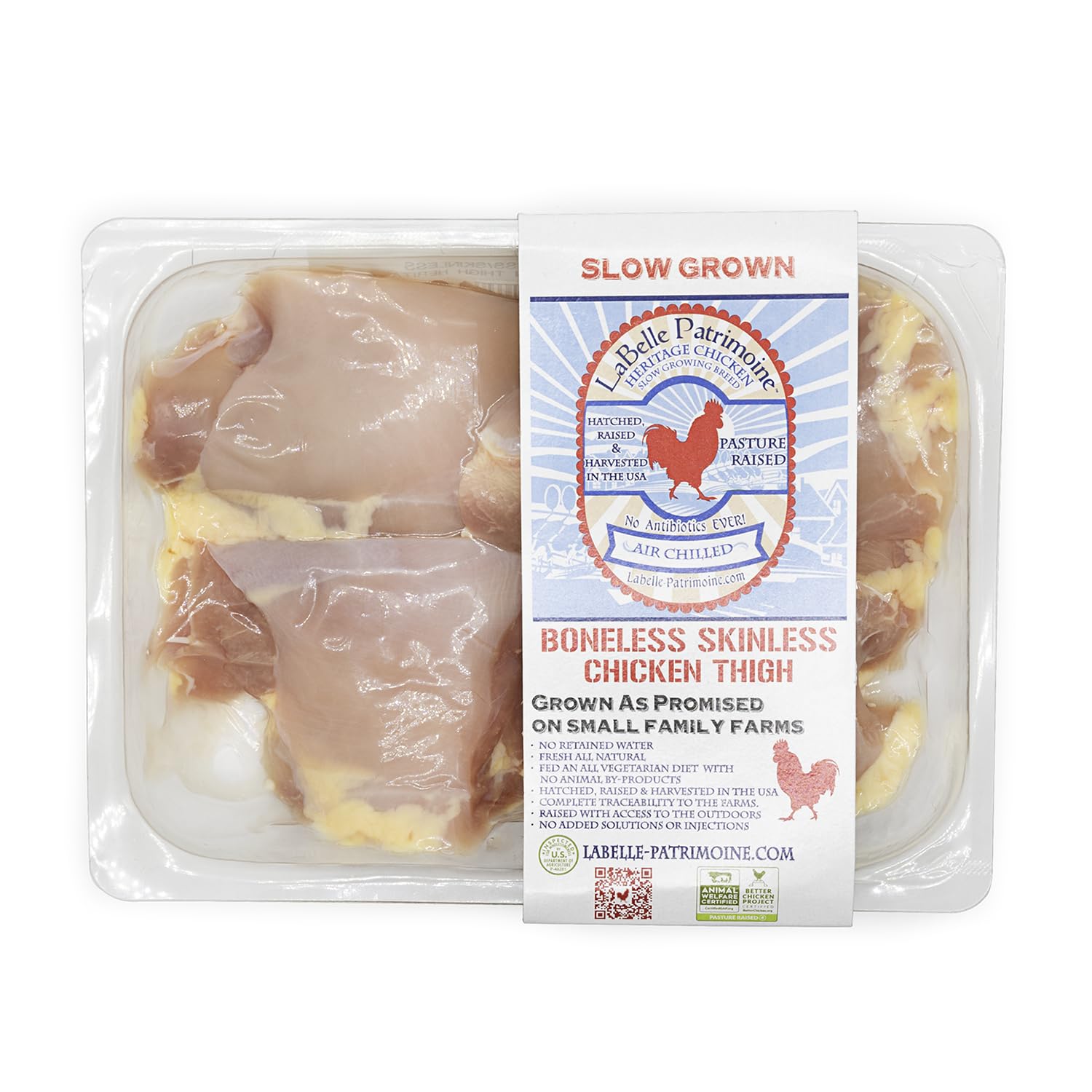 LaBelle Patrimoine Heritage Boneless Skinless Chicken Thighs