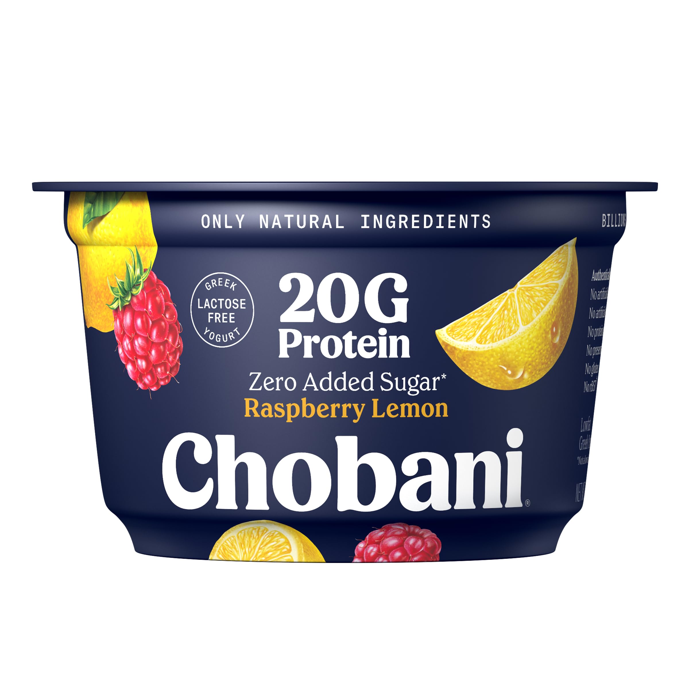 Chobani® 20g Protein Lowfat Greek Yogurt Raspberry Lemon 6.7oz