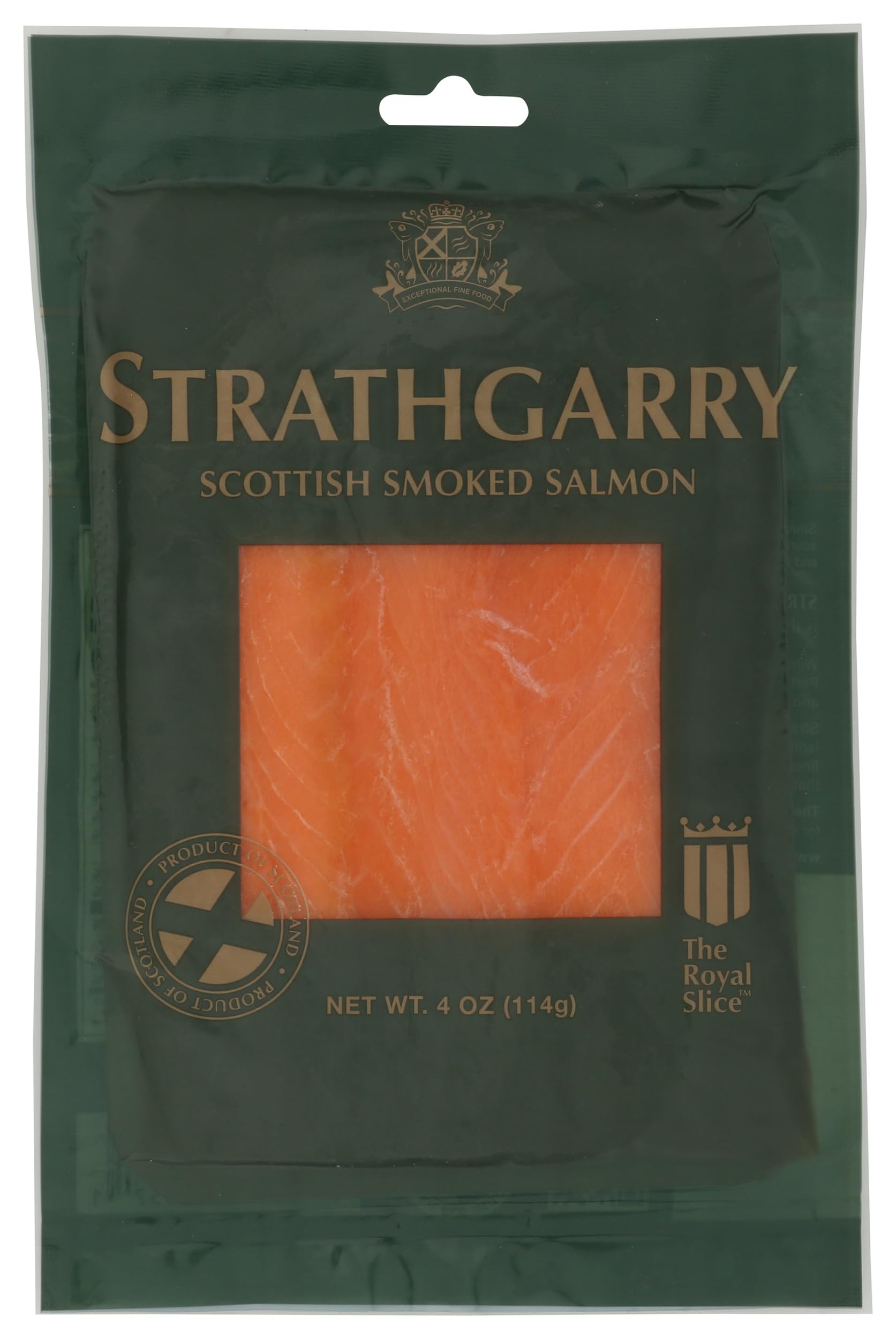 Strathgarry Scottish Cold-Smoked Salmon, 4 OZ