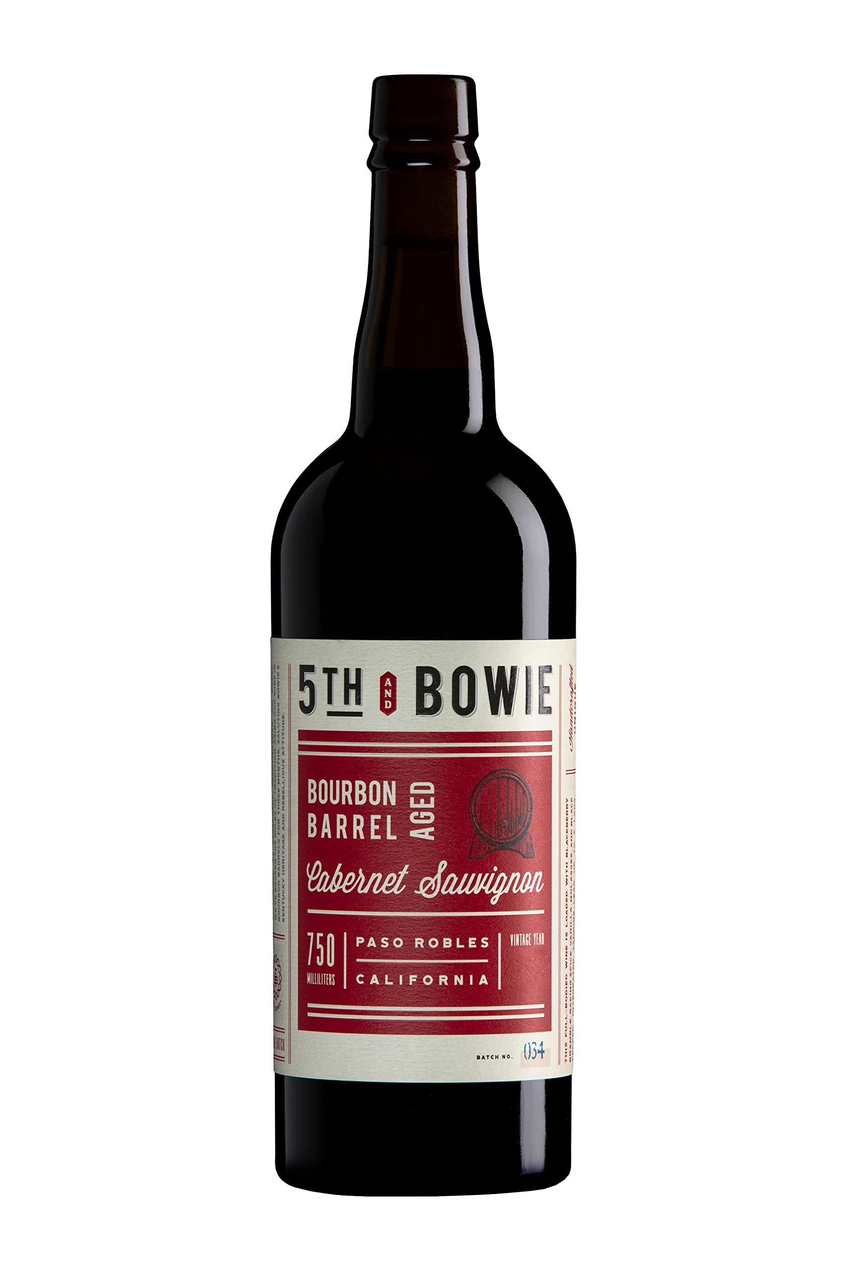 5Th & Bowie, Cabernet Sauvignon Paso Robles, 750mL