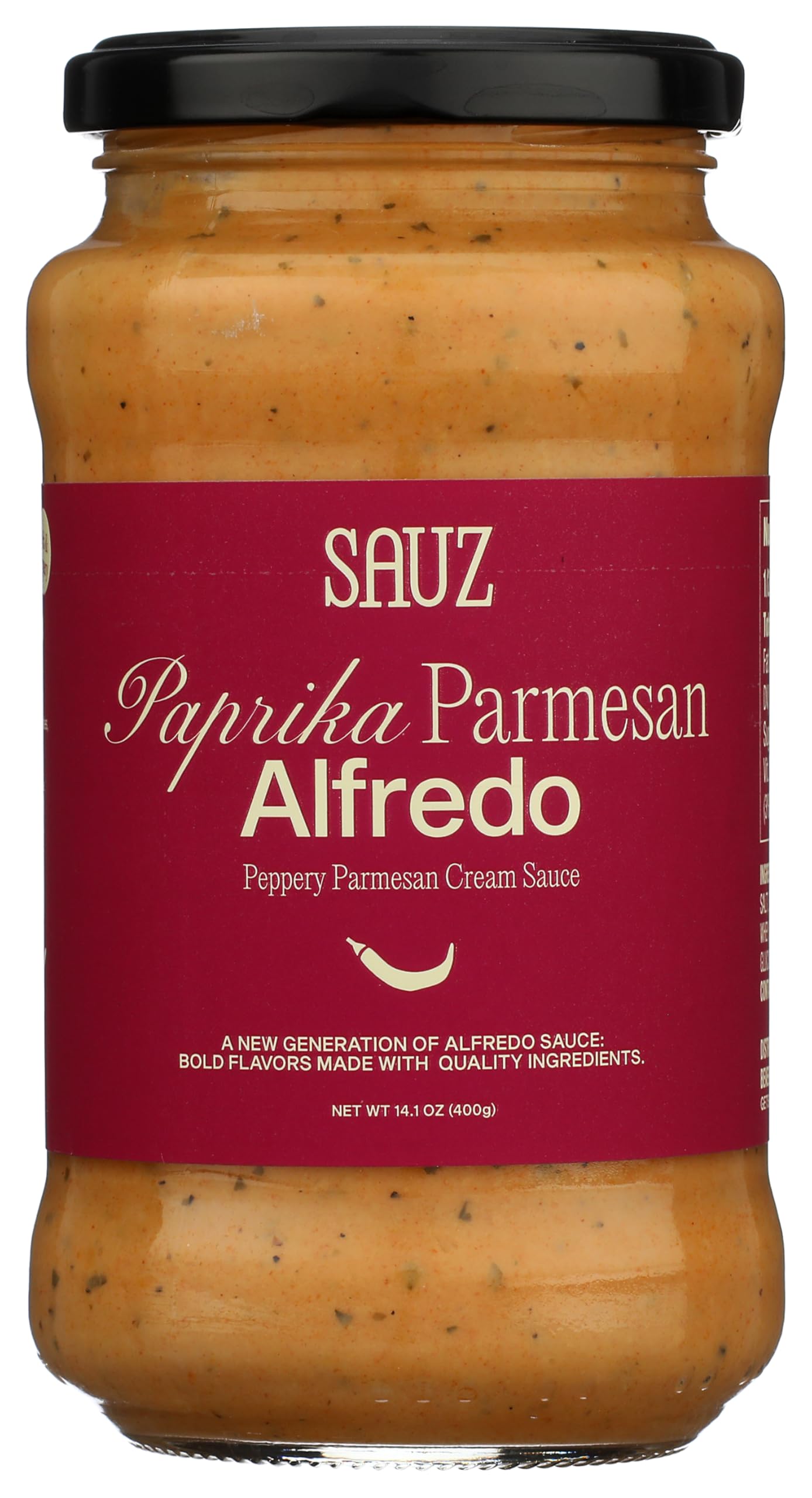 Sauz Barbecue Alfredo, 14.1 Ounce