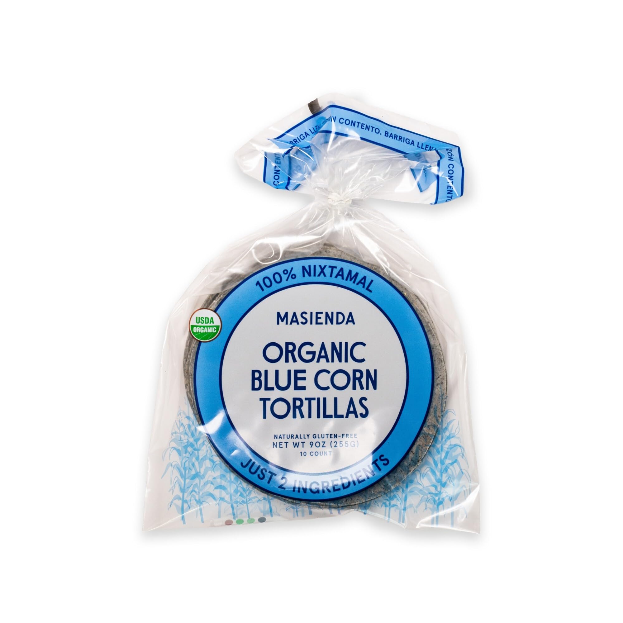 Masienda Organic Blue Corn Tortillas, 9 Ounce