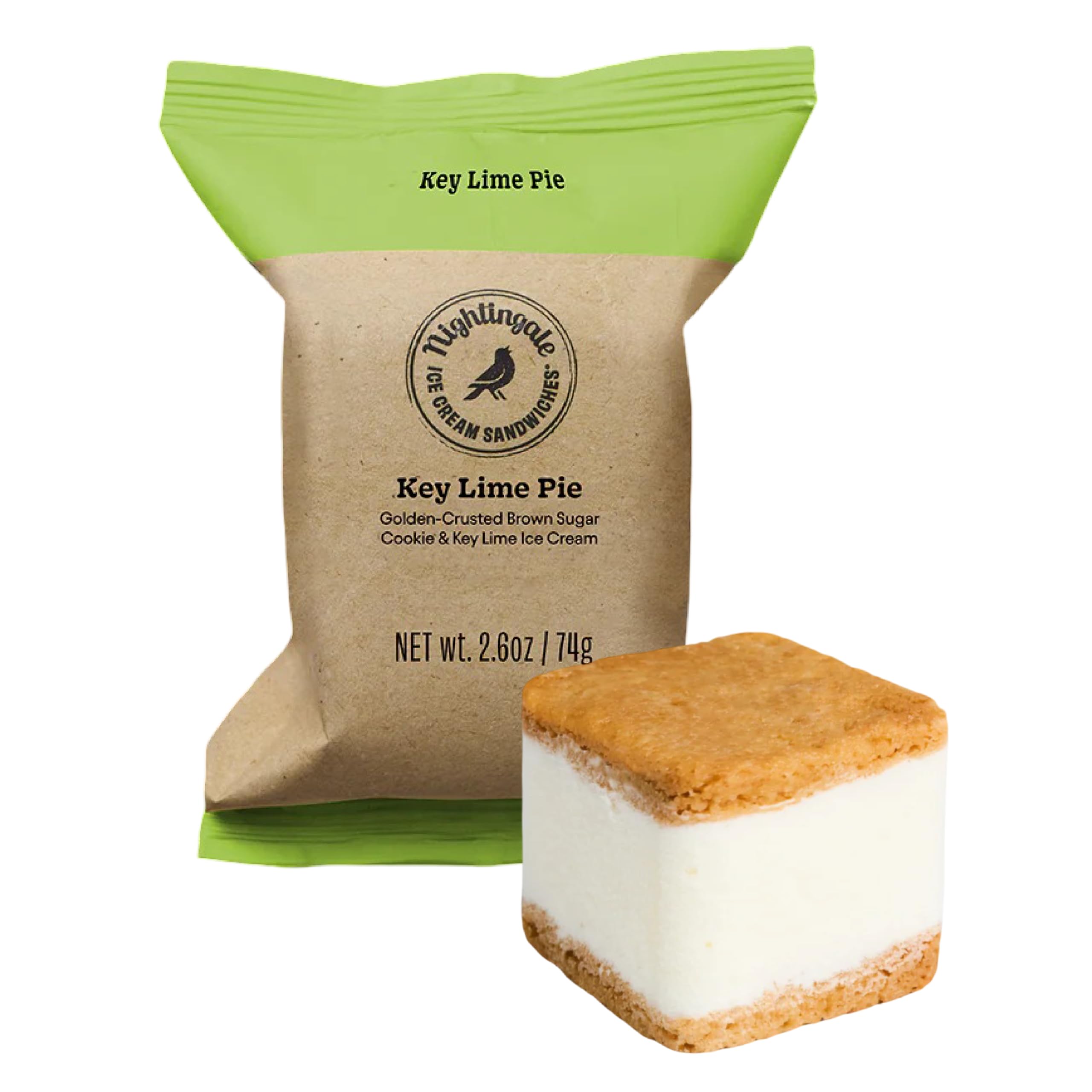 Key Lime Pie Ice Cream Sandwich, 2.6 Ounce (Pack of 1)