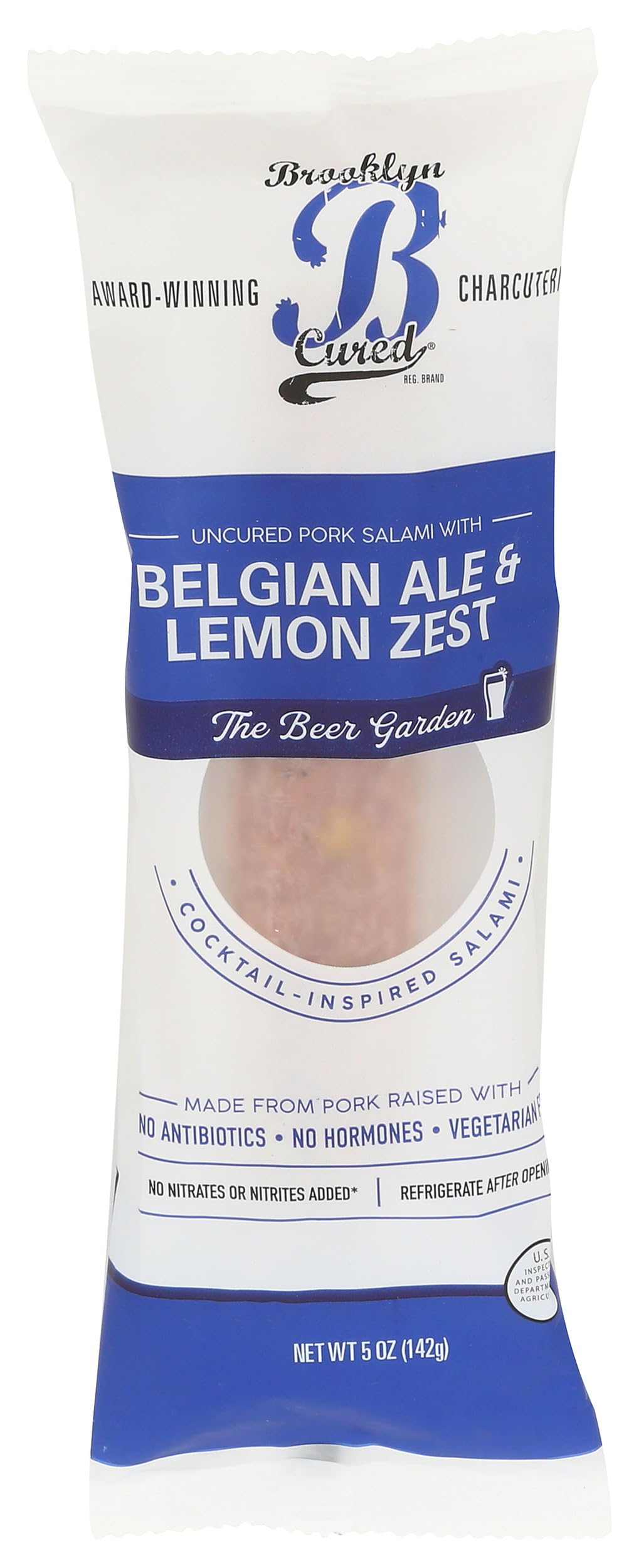 The Beer Garden Salami Chub, 5 Ounce