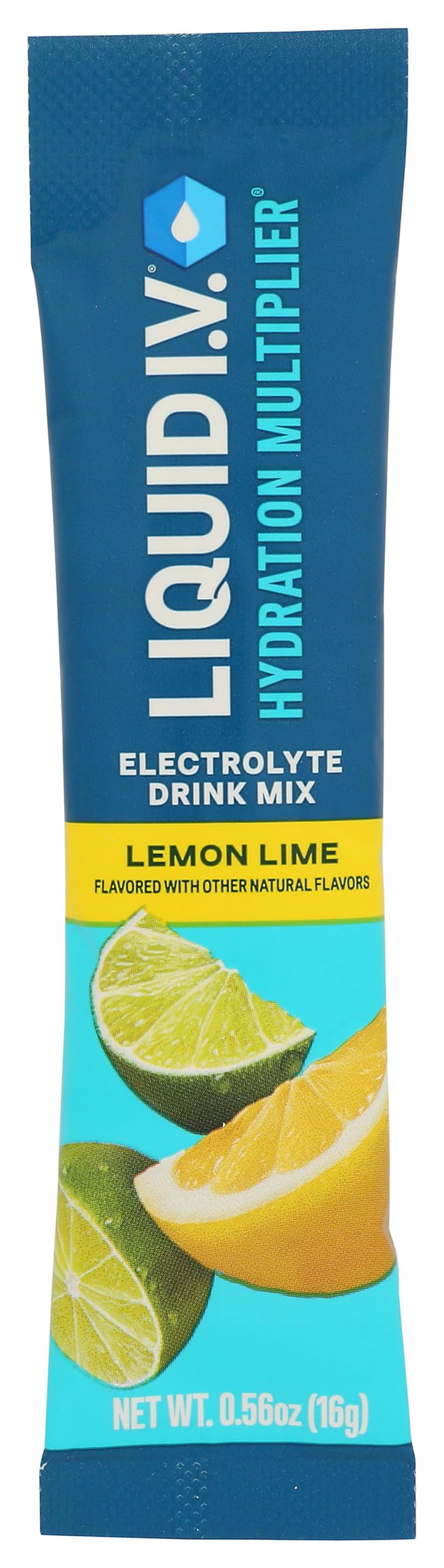 Liquid IV, Lemon Lime Hydration Drink Mix, 0.6 Ounce