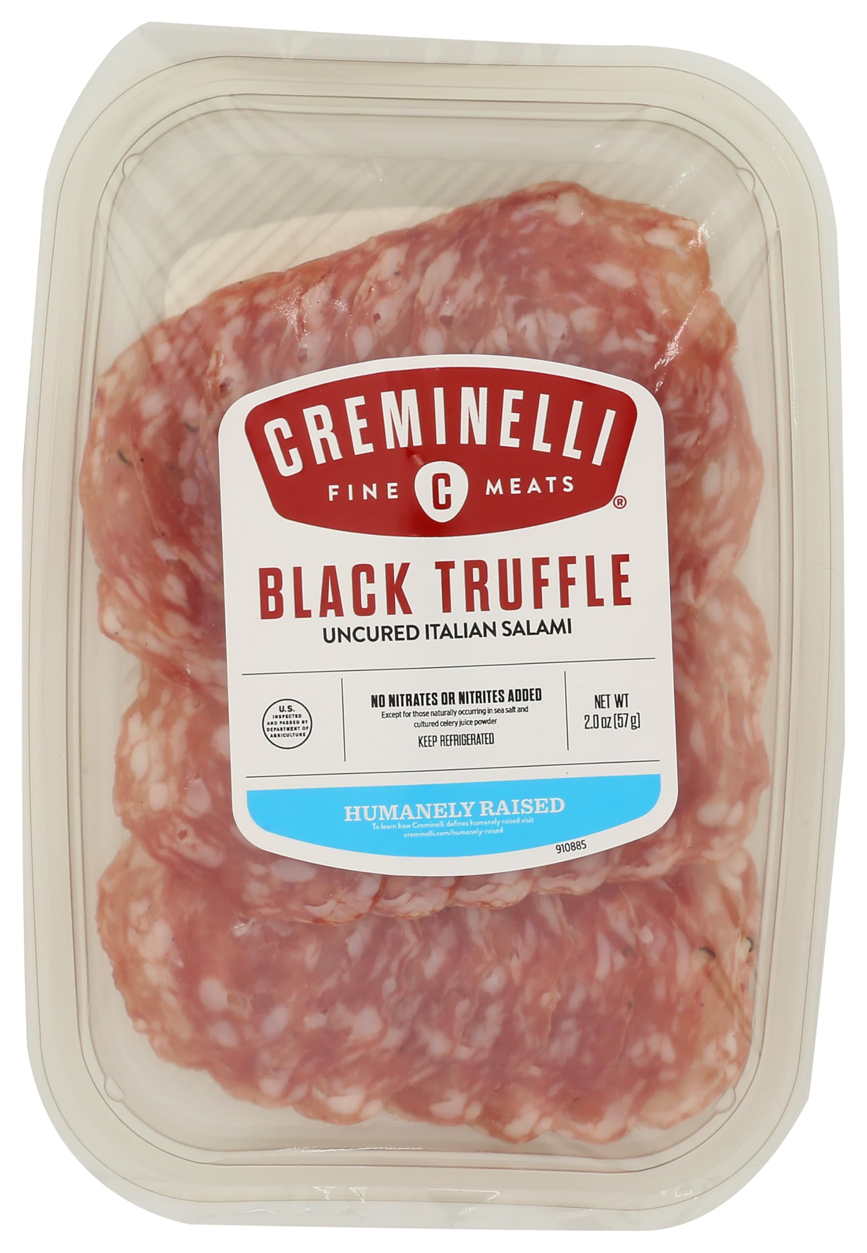 Creminelli Sliced Tartufo Salami, 2 OZ