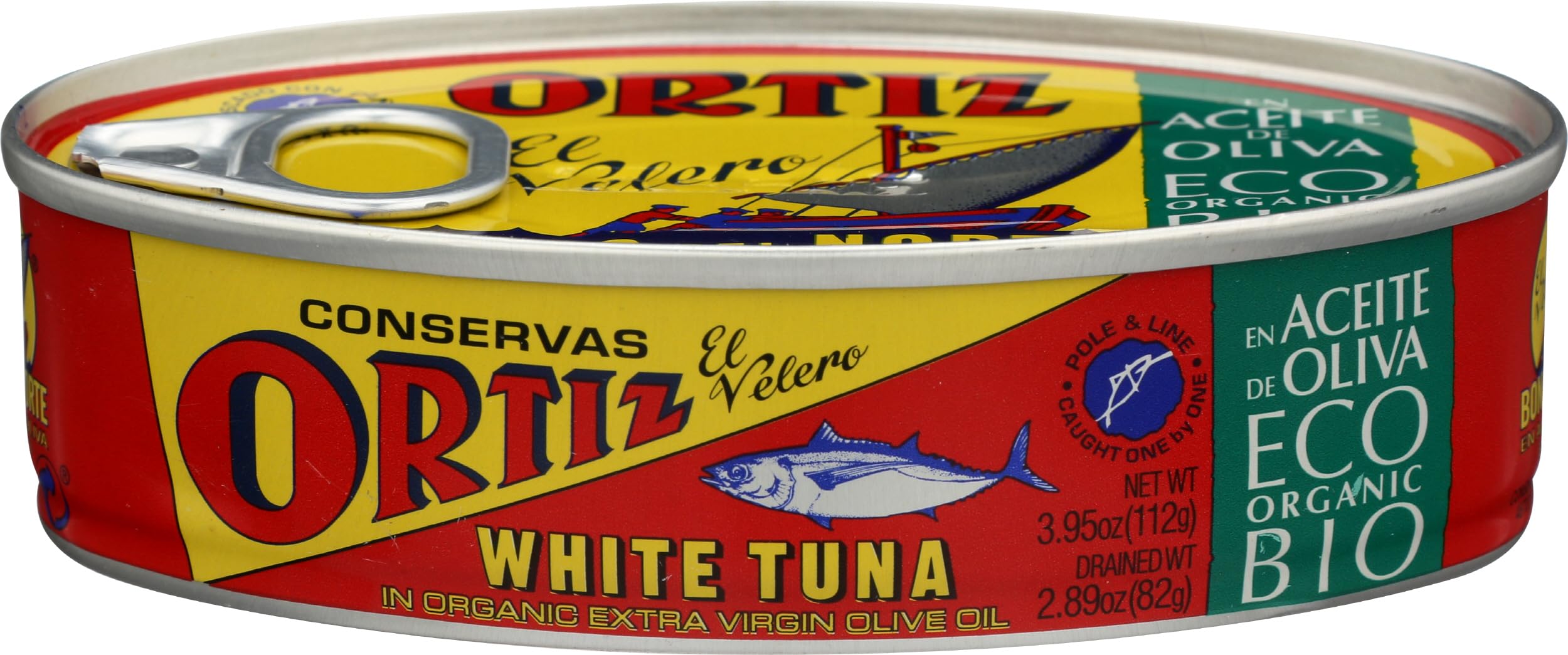 Tuna White In Xv Olive Oil Oval Tin, 112 Gram