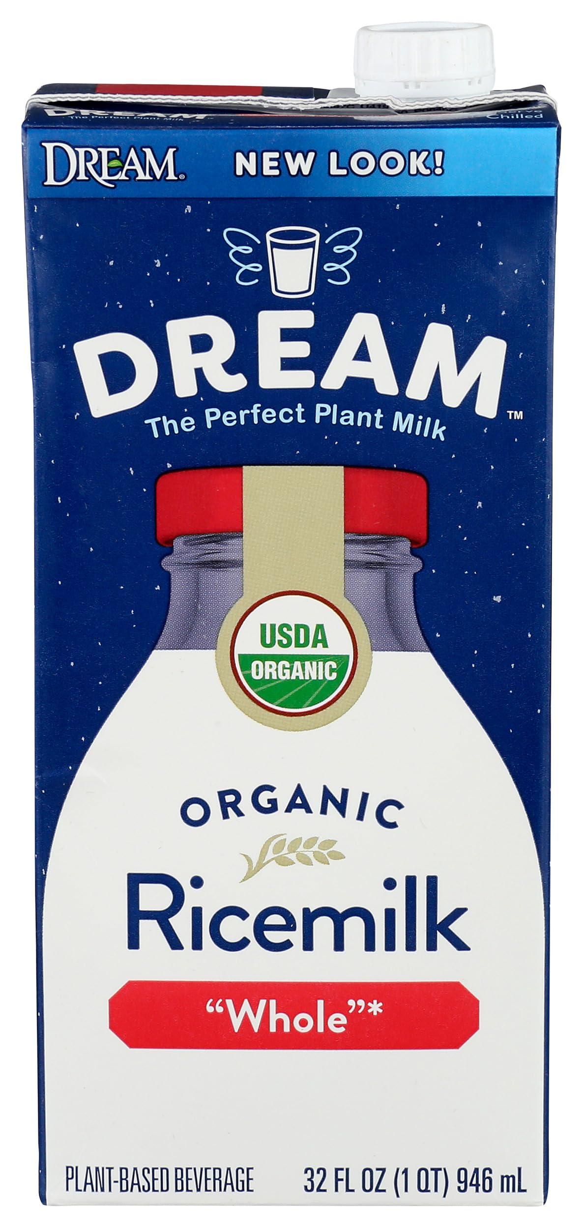 DREAM Organic Whole Ricemilk, 32 FZ