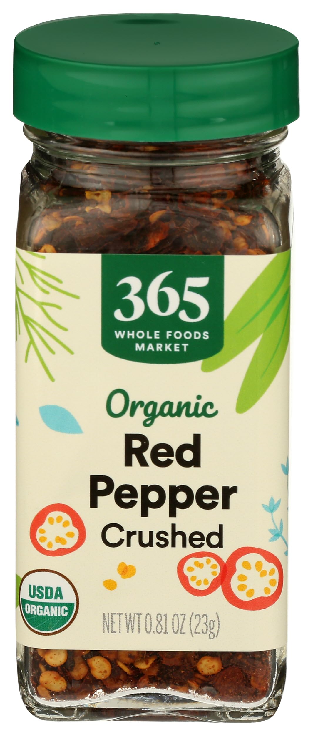Organic Red Pepper Crushed, 0.81 Ounce