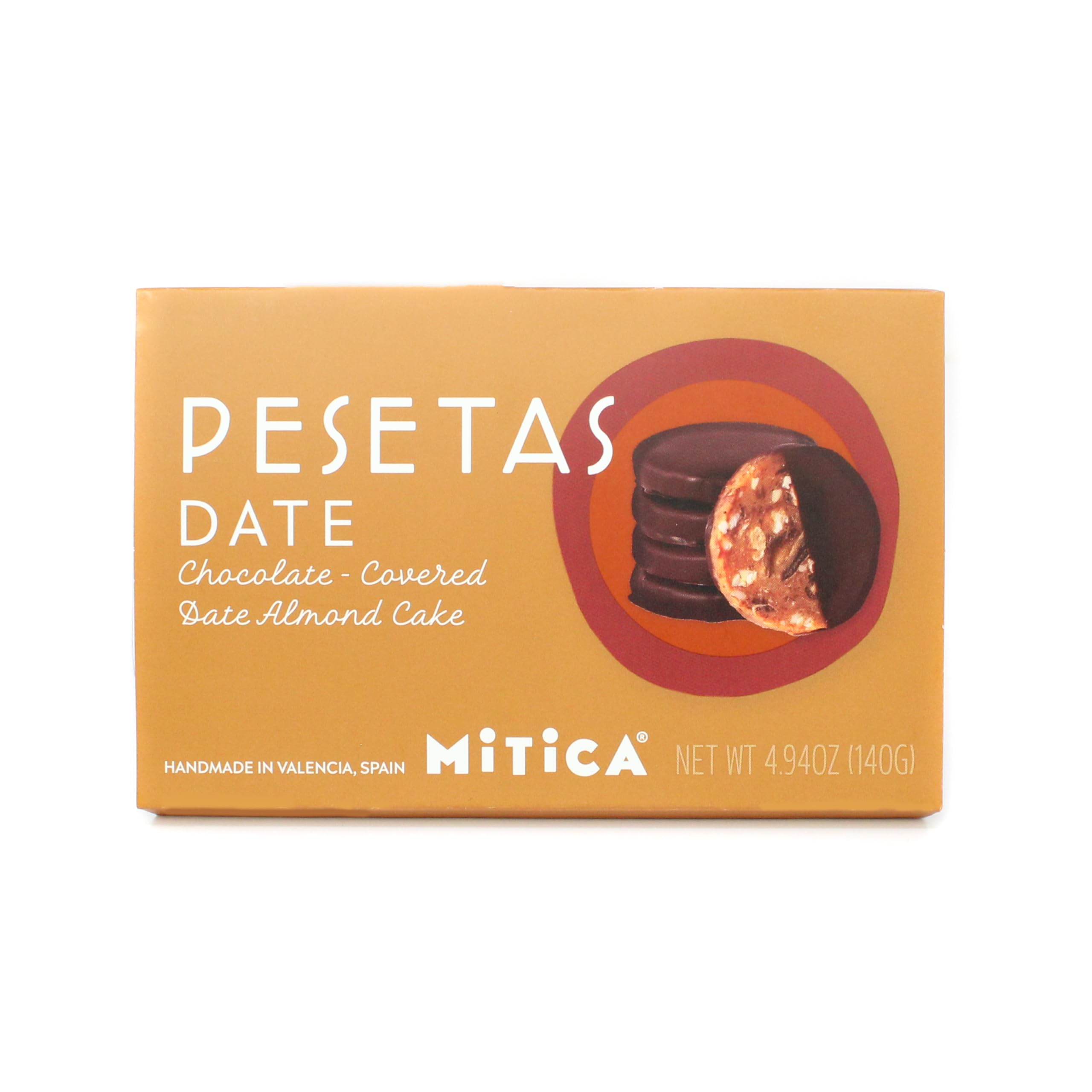 Mitica Chocolate Date Pesetas, 4.94 OZ
