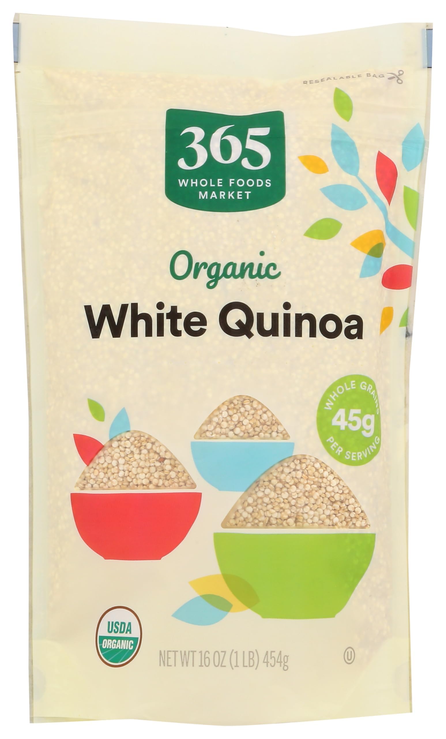 365 by Whole Foods Market Organic White Quinoa, 16 Ounce
