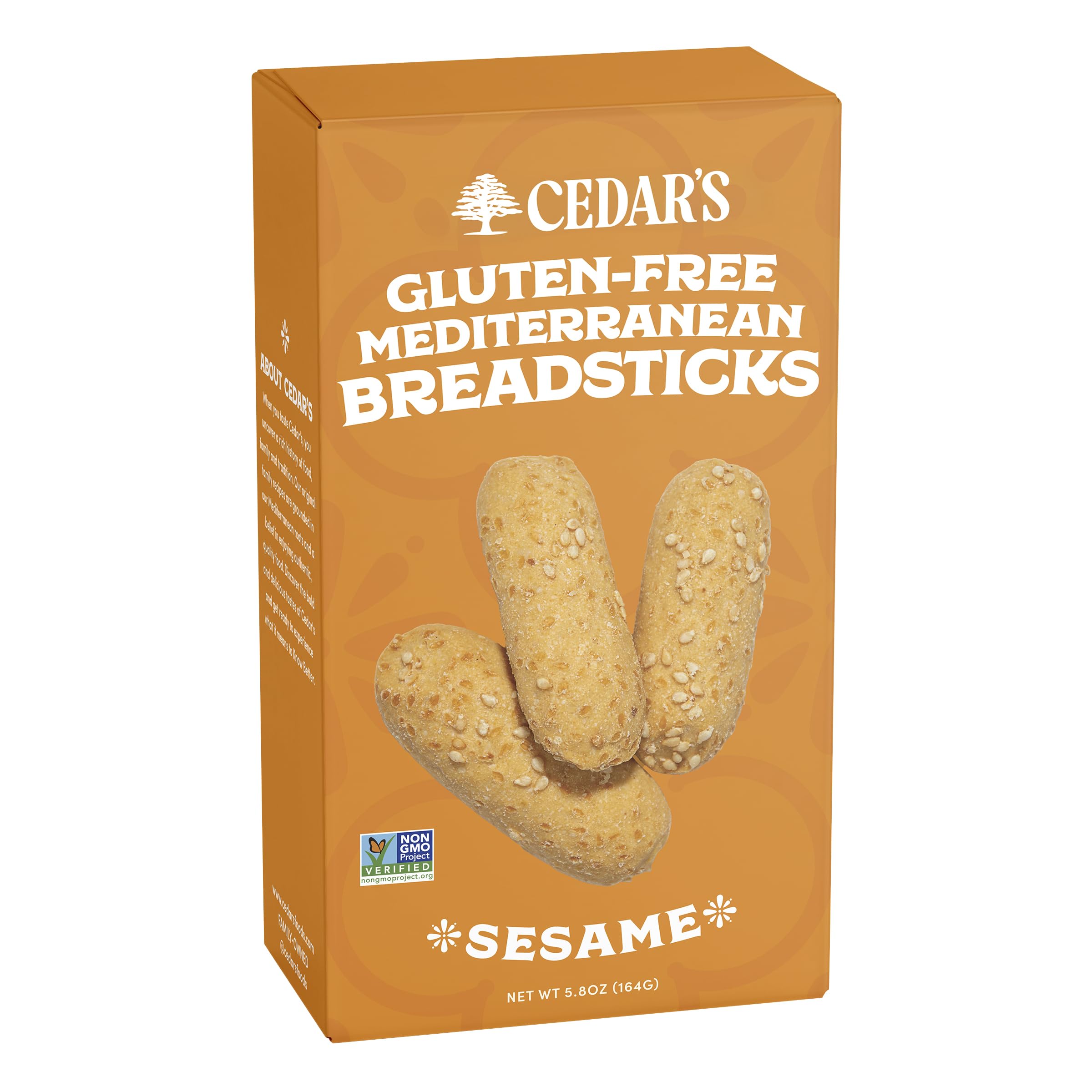 Cedar's Sesame Gluten-Free Mediterranean Breadsticks