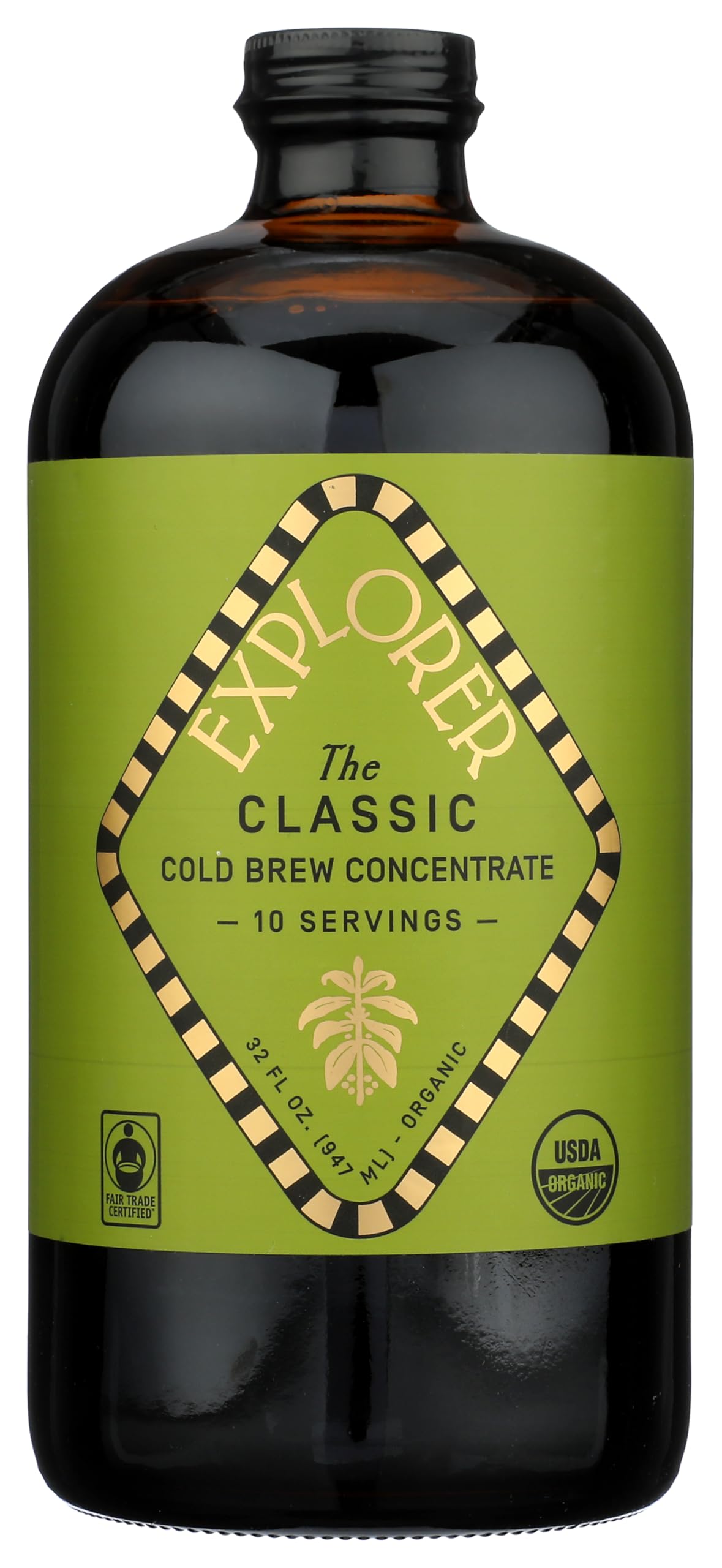 Explorer Cold Brew Organic The Classic Cold Brew Concentrate, 32 FZ