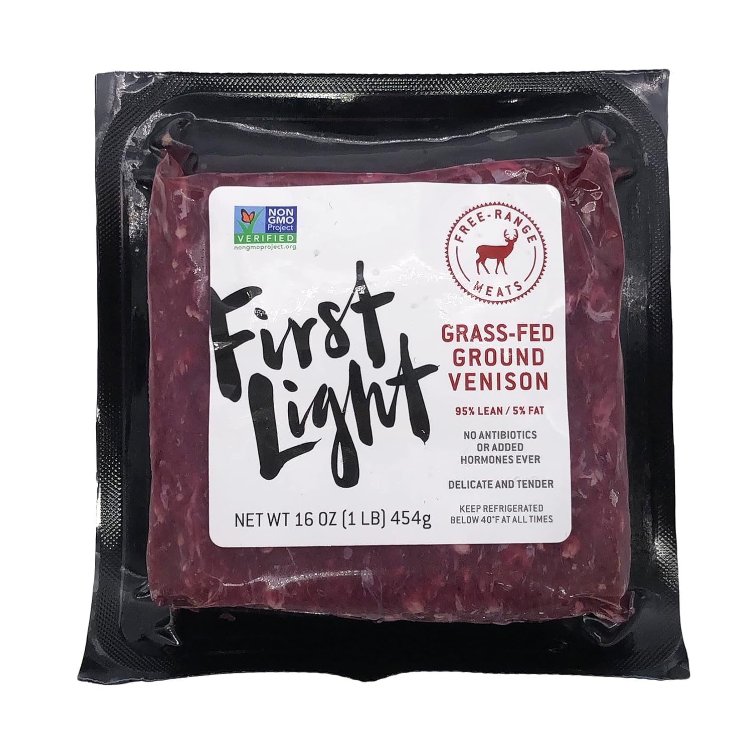 First Light Ground Venison, 16 OZ